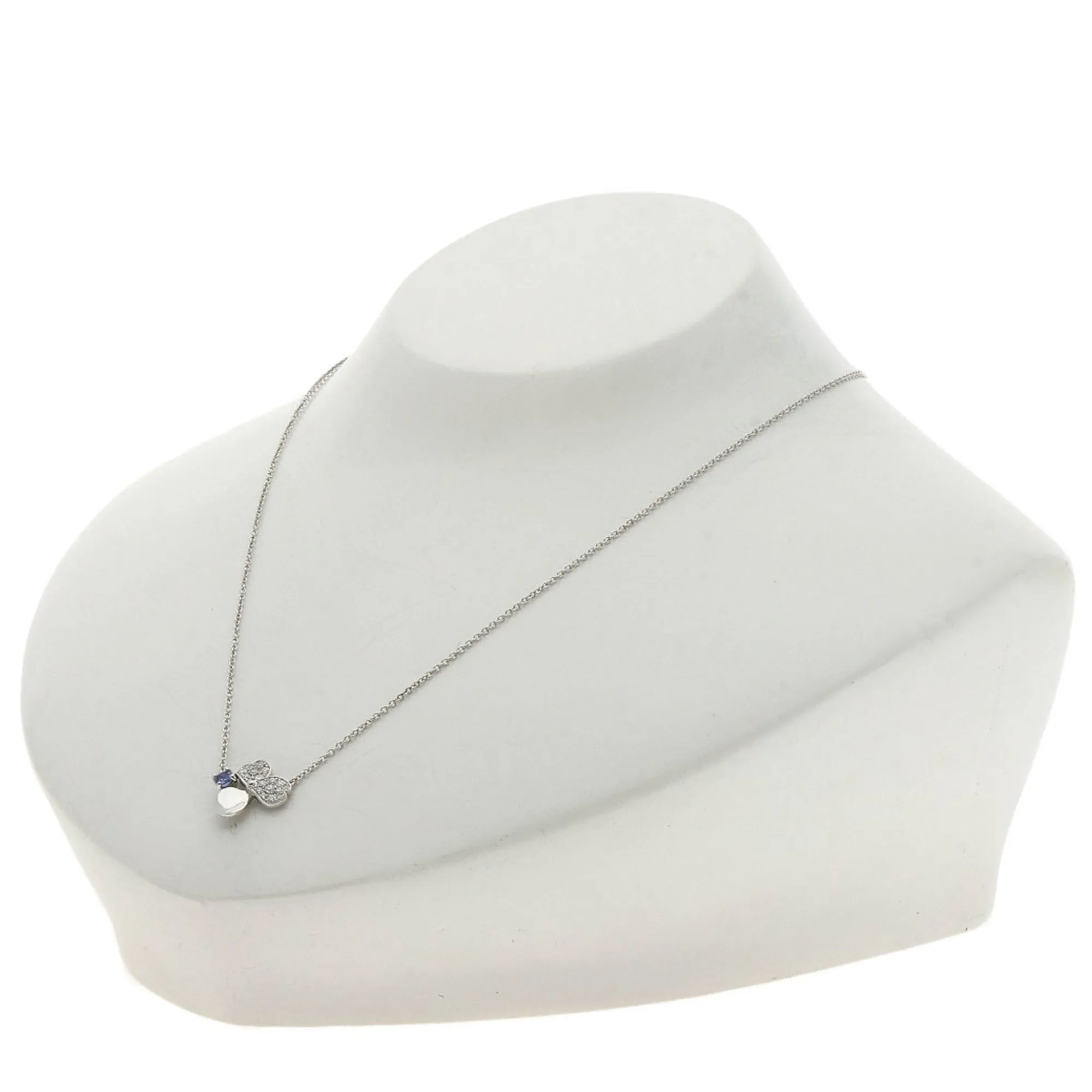 TIFFANY & CO. Silver Diamond Necklace