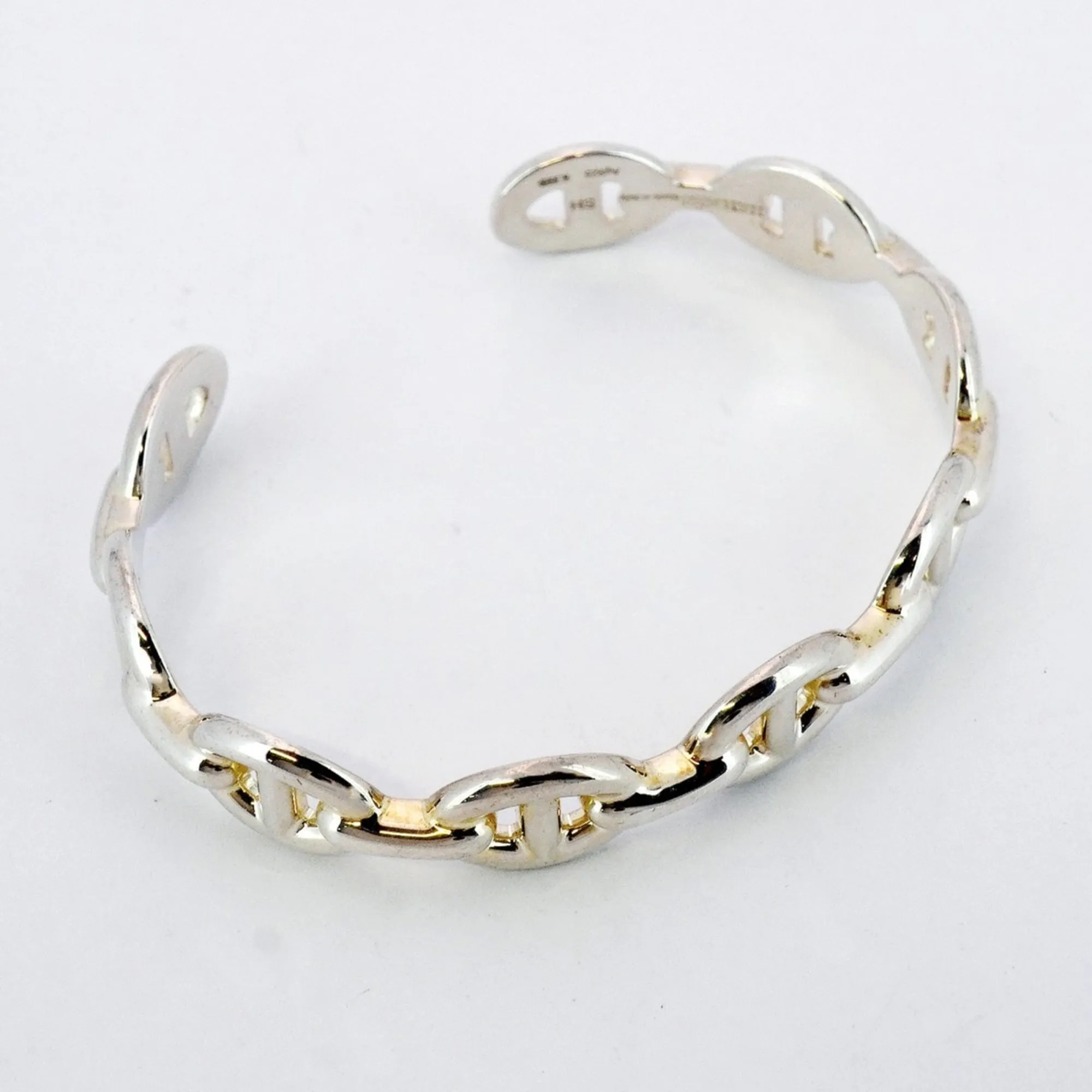HERMES Silver Bracelet