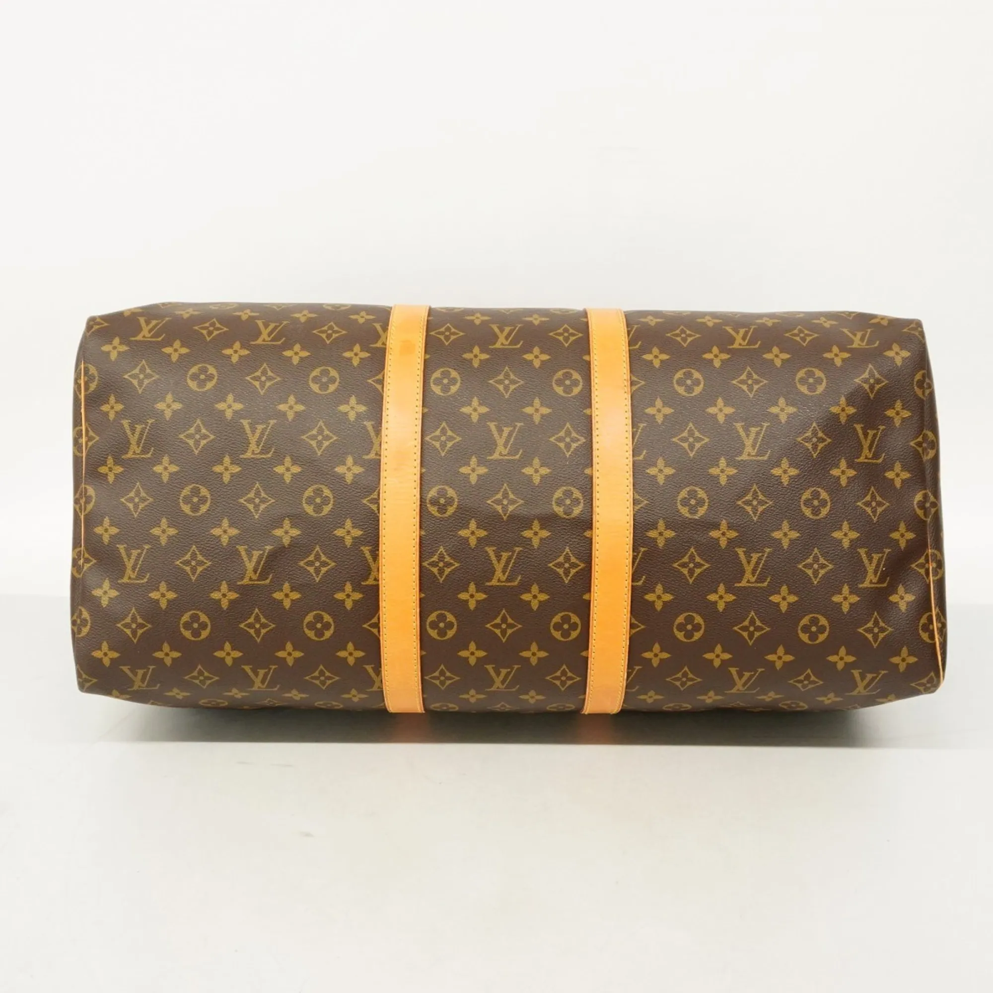 LOUIS VUITTON Brown Monogram Boston Bag