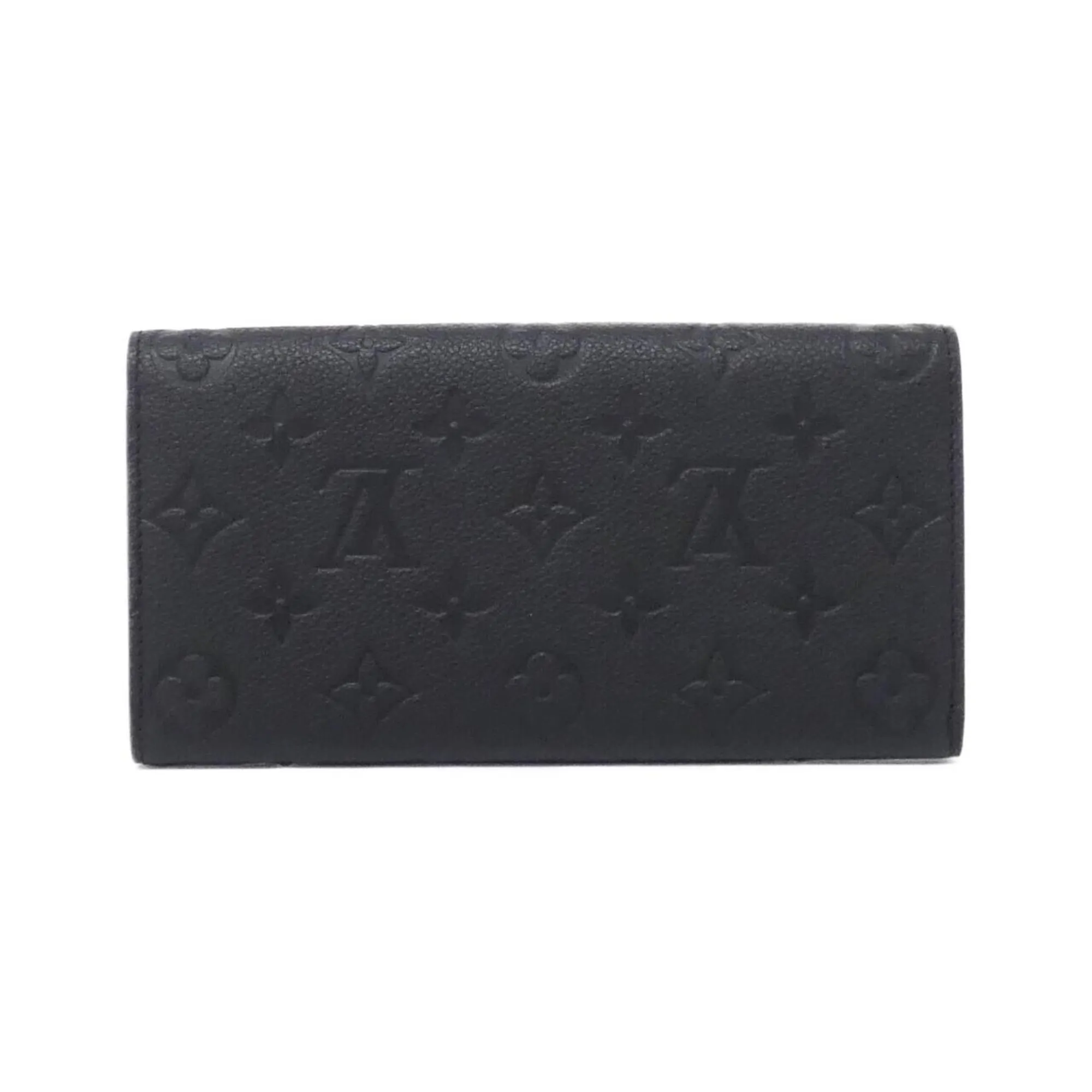 LOUIS VUITTON Black Monogram Wallet