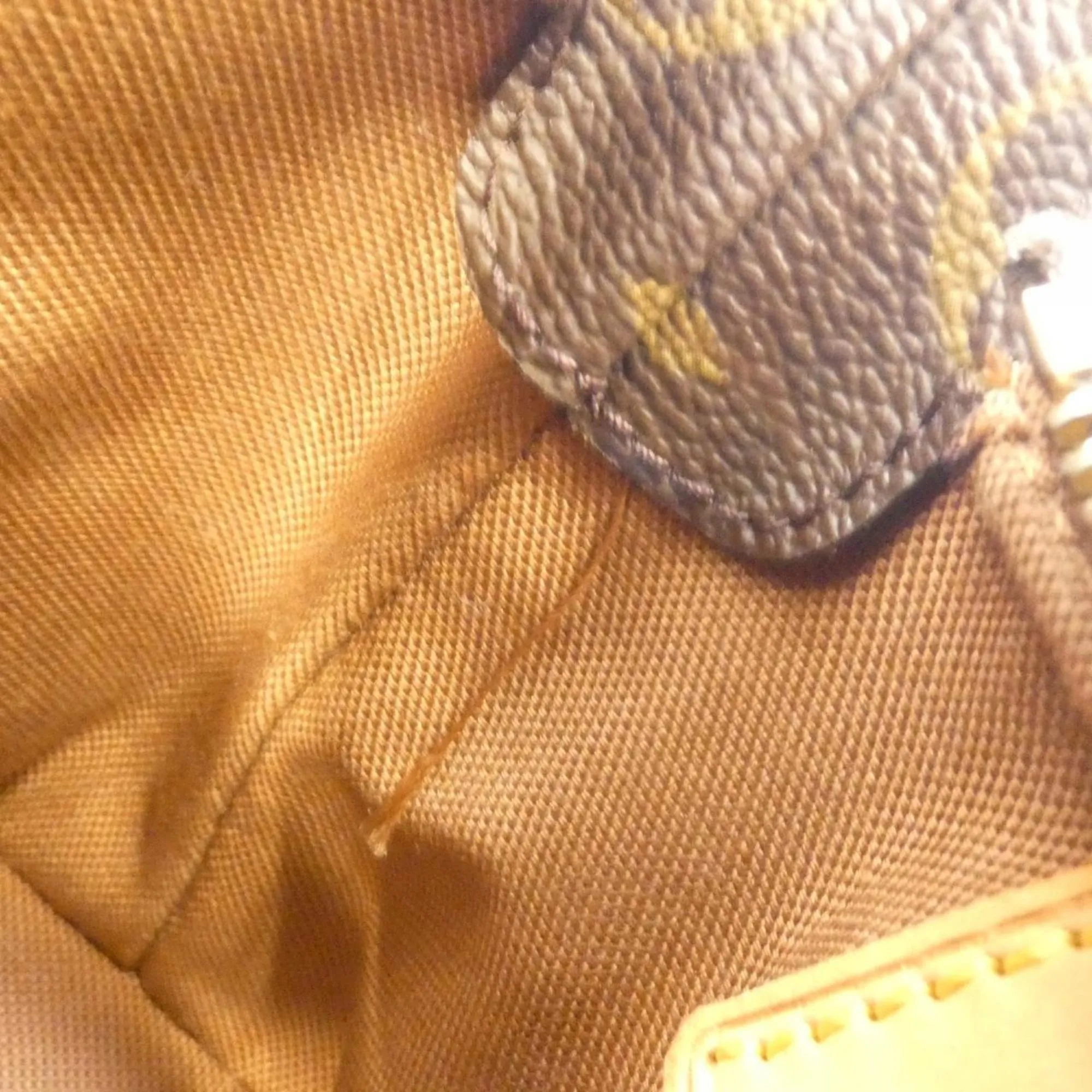 LOUIS VUITTON Brown Monogram Shoulder Bag