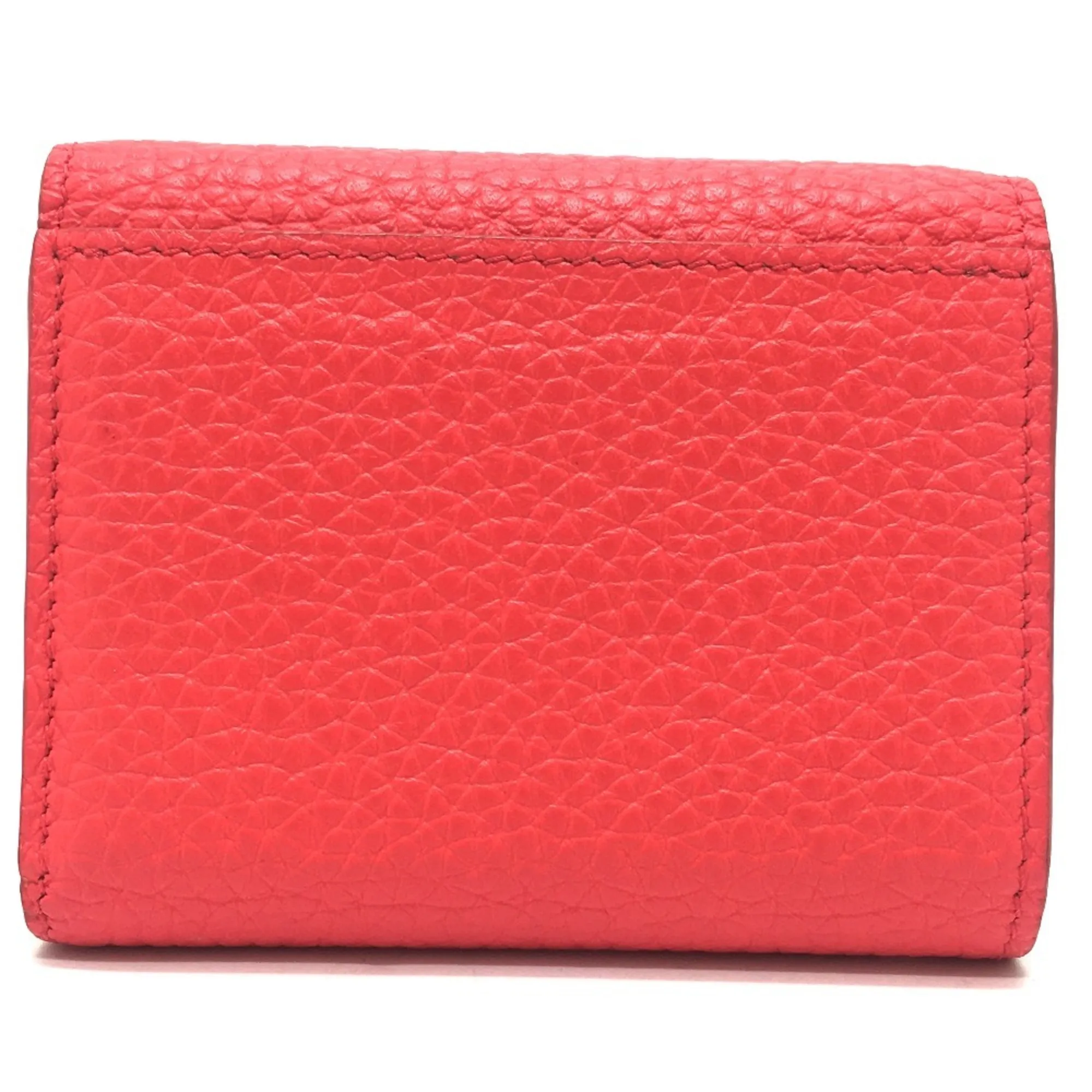 LOUIS VUITTON Red Leather Wallet