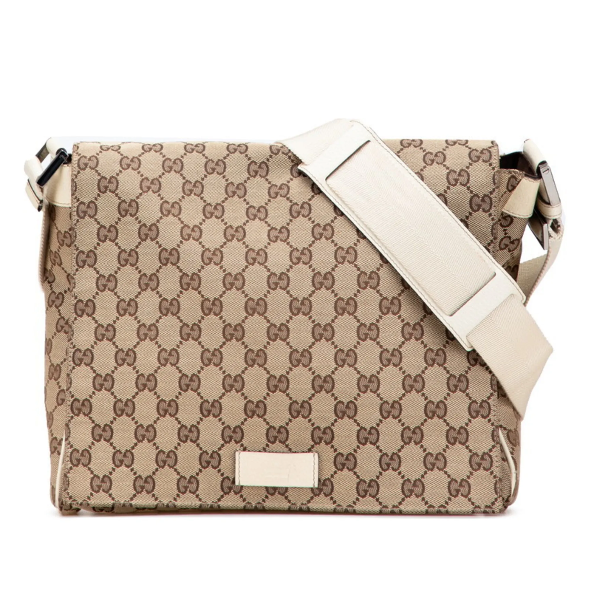 GUCCI Brown Leather Shoulder Bag