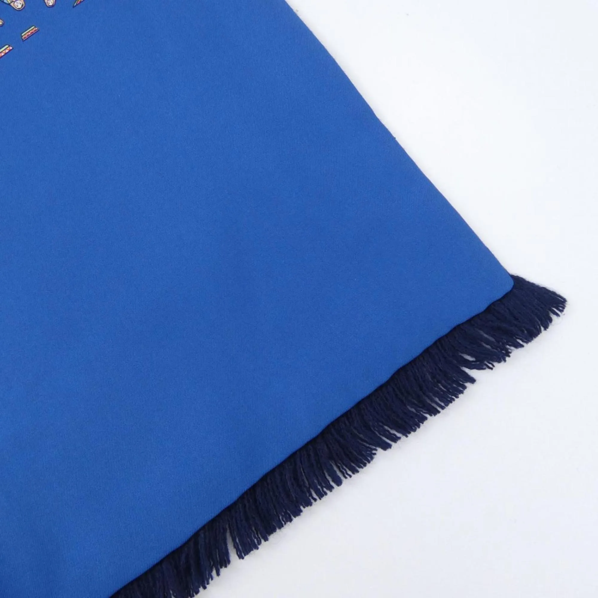 HERMES Blue Scarf