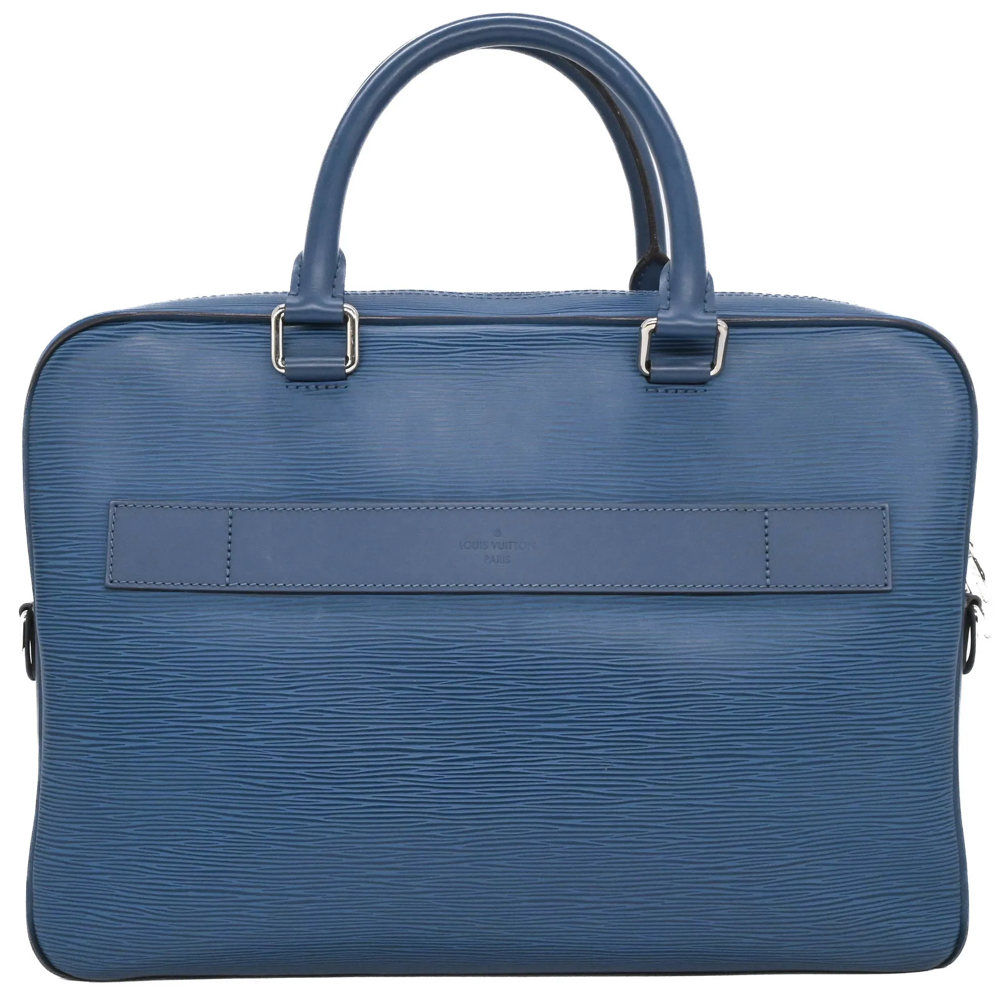LOUIS VUITTON Blue Leather Bag