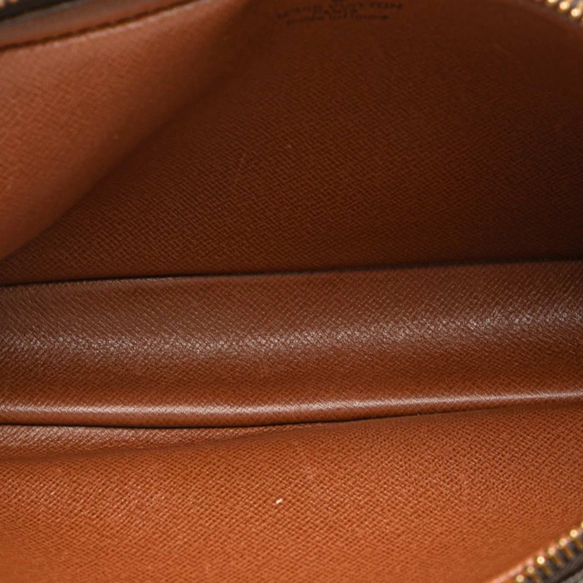 LOUIS VUITTON Brown Monogram Leather Shoulder Bag