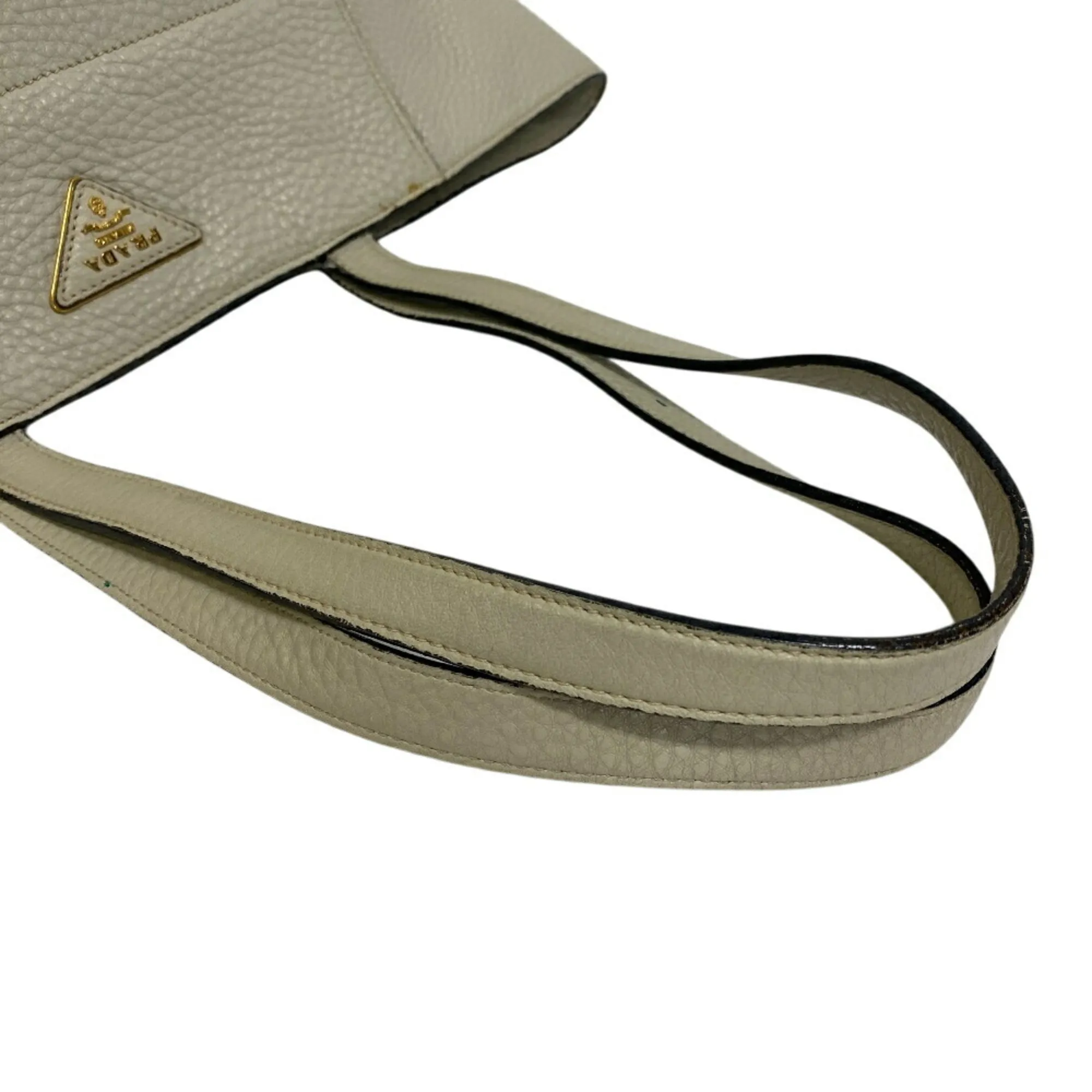 PRADA White Tote Bag