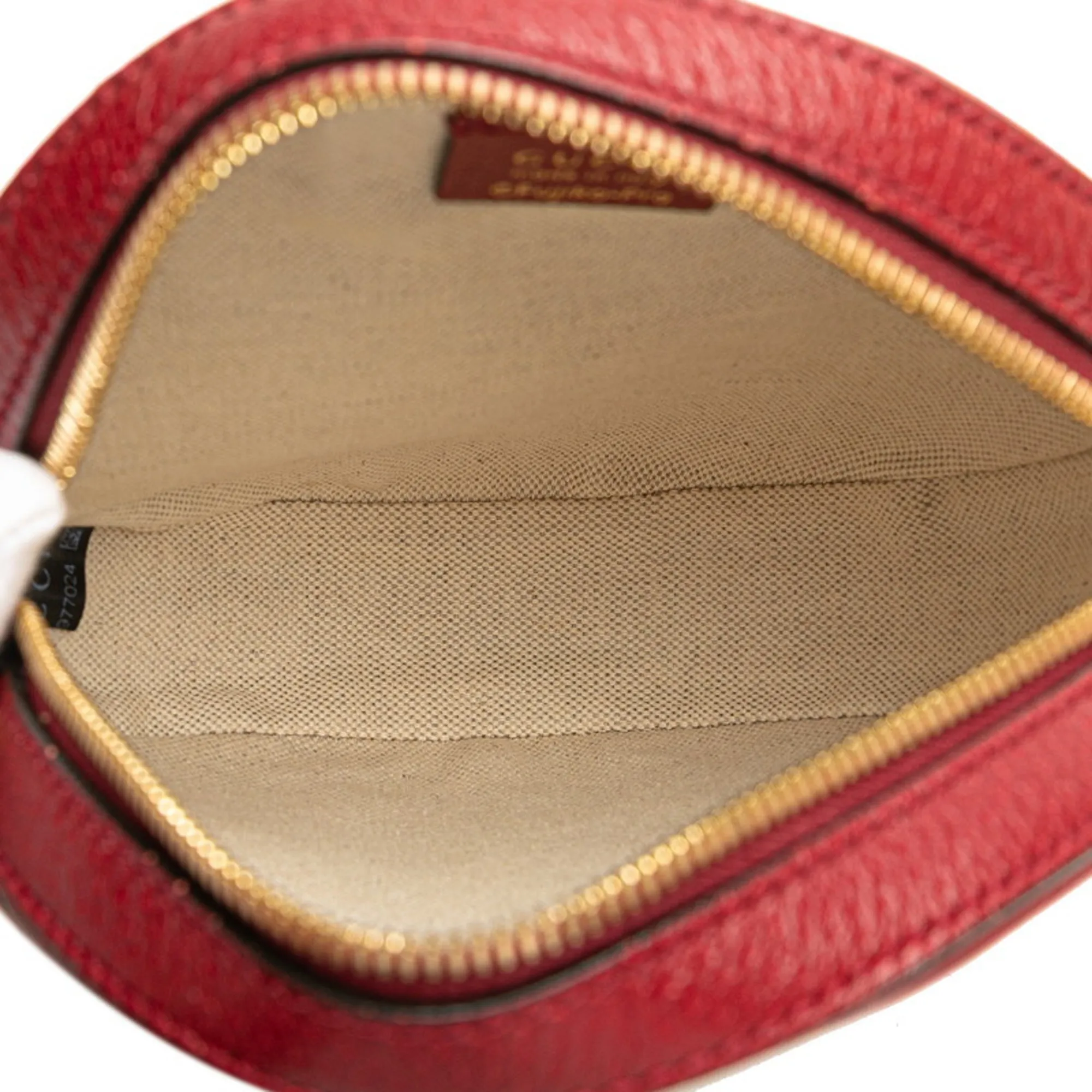 GUCCI Brown Leather Shoulder Bag