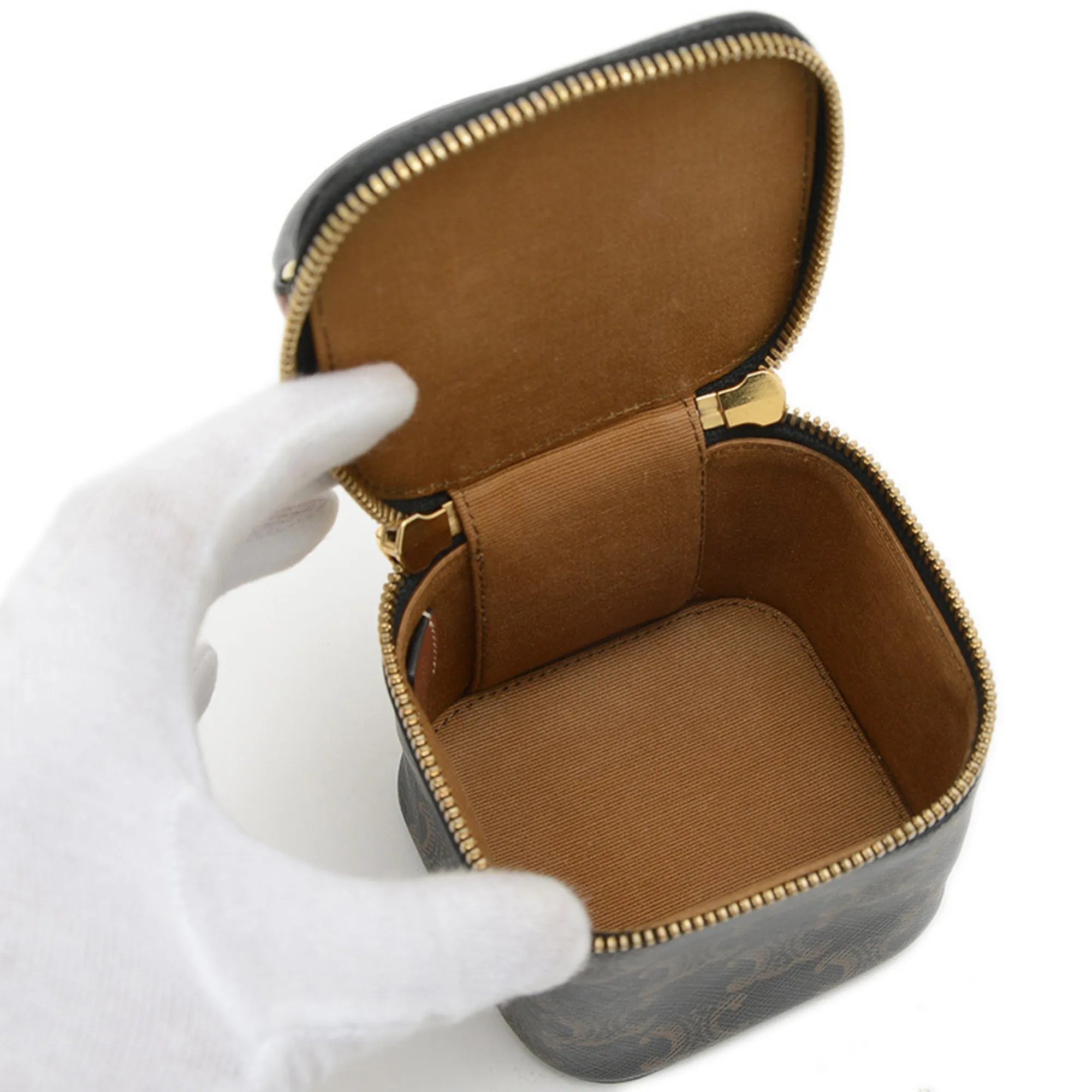 CELINE Black 2C Pouch