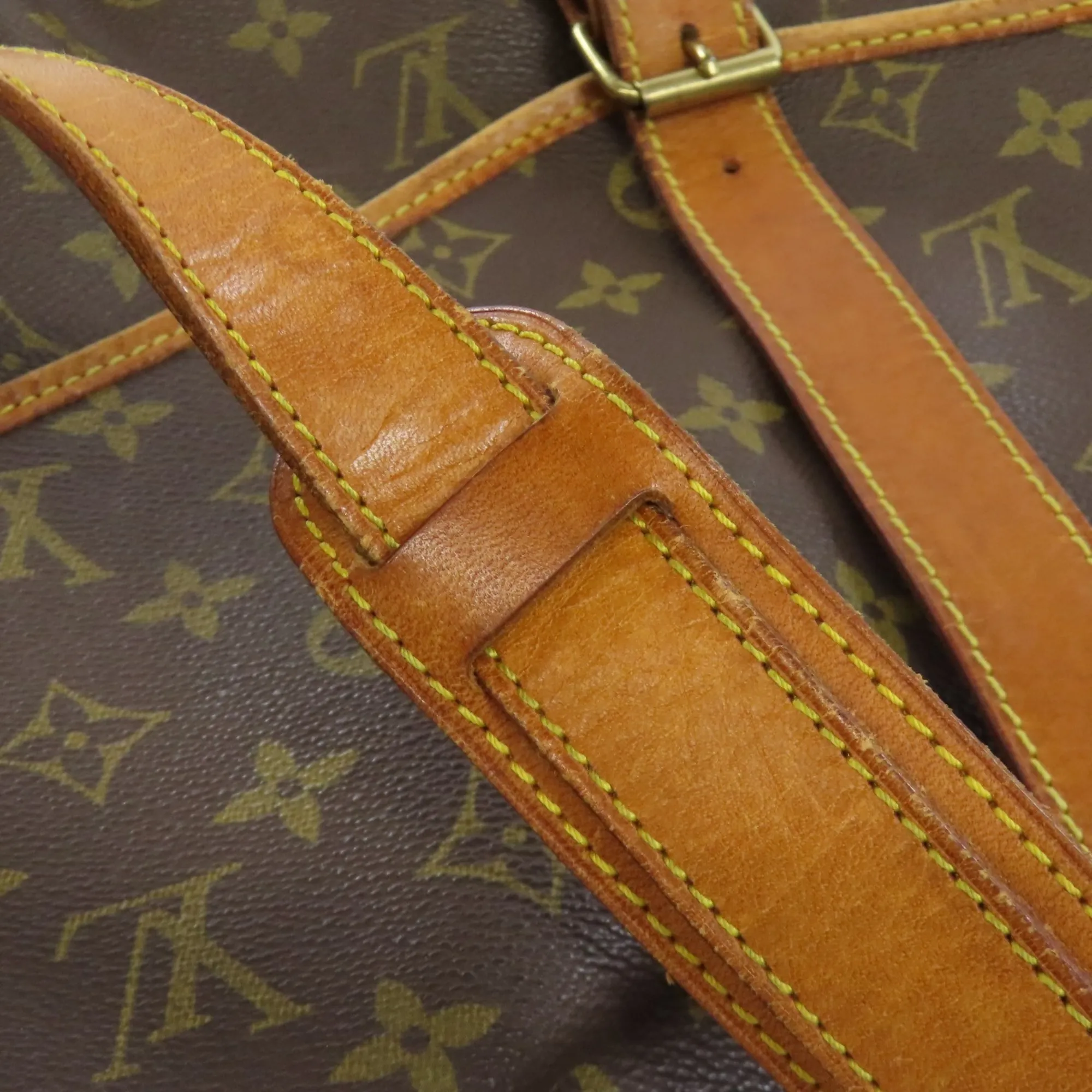 LOUIS VUITTON Brown Monogram Shoulder Bag