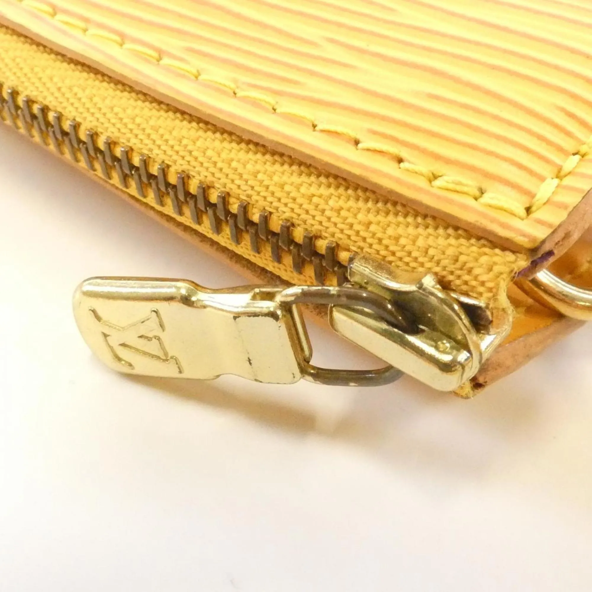 LOUIS VUITTON Yellow Pouch