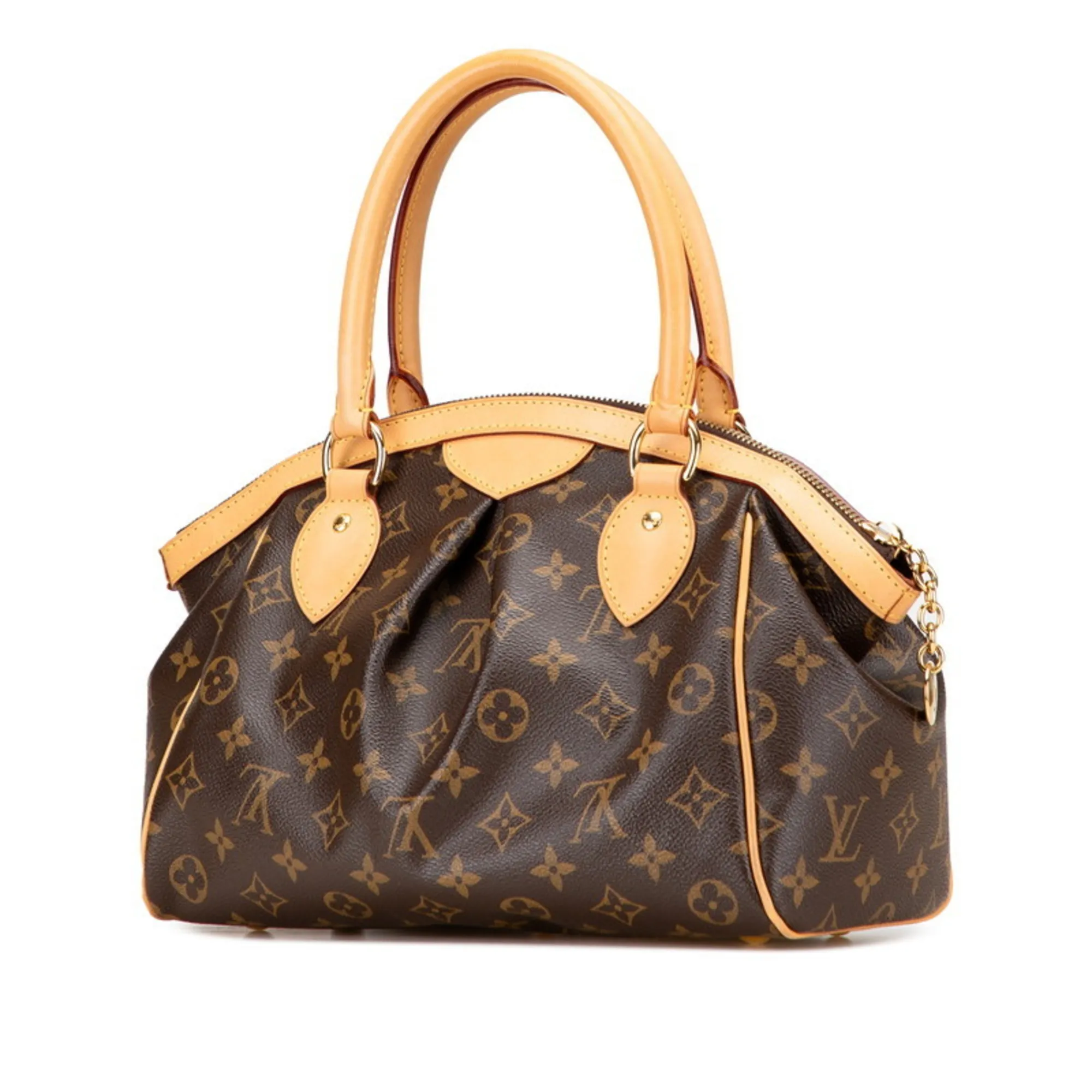 LOUIS VUITTON Brown Monogram Leather Bag