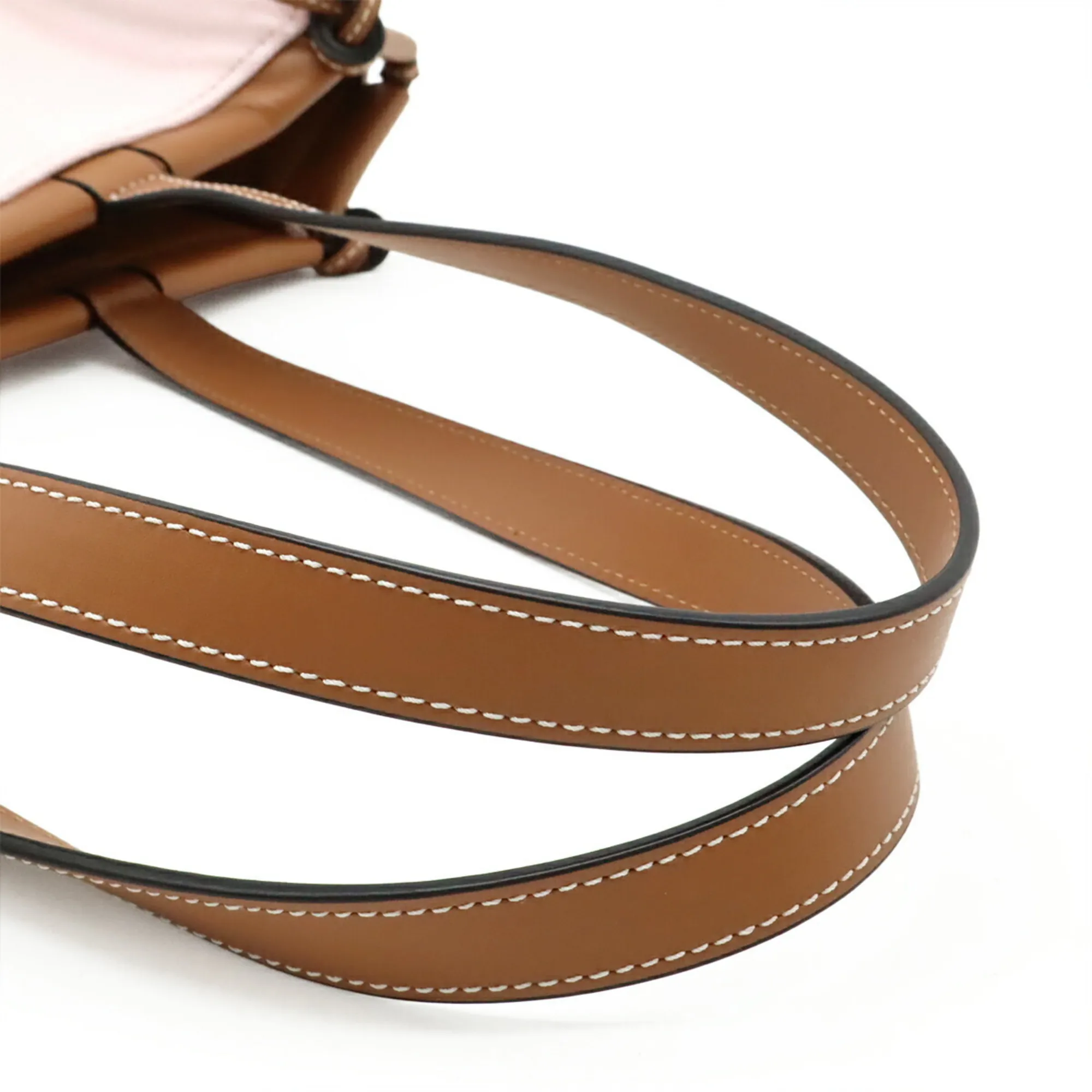 LOEWE Brown Leather Shoulder Bag