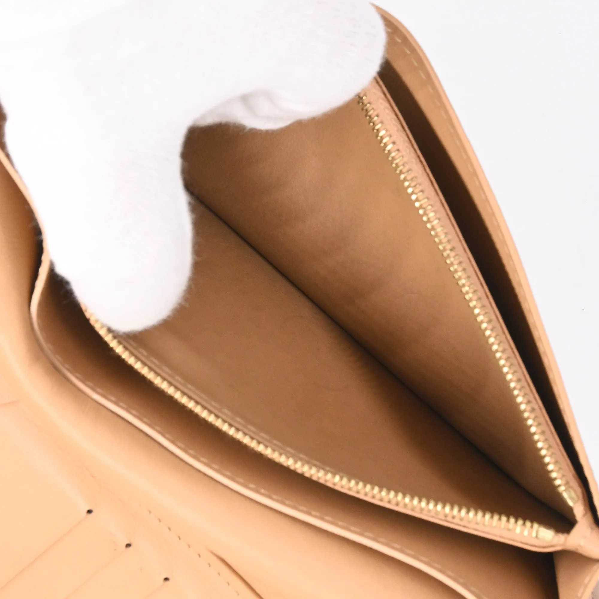 LOUIS VUITTON Black Leather Wallet