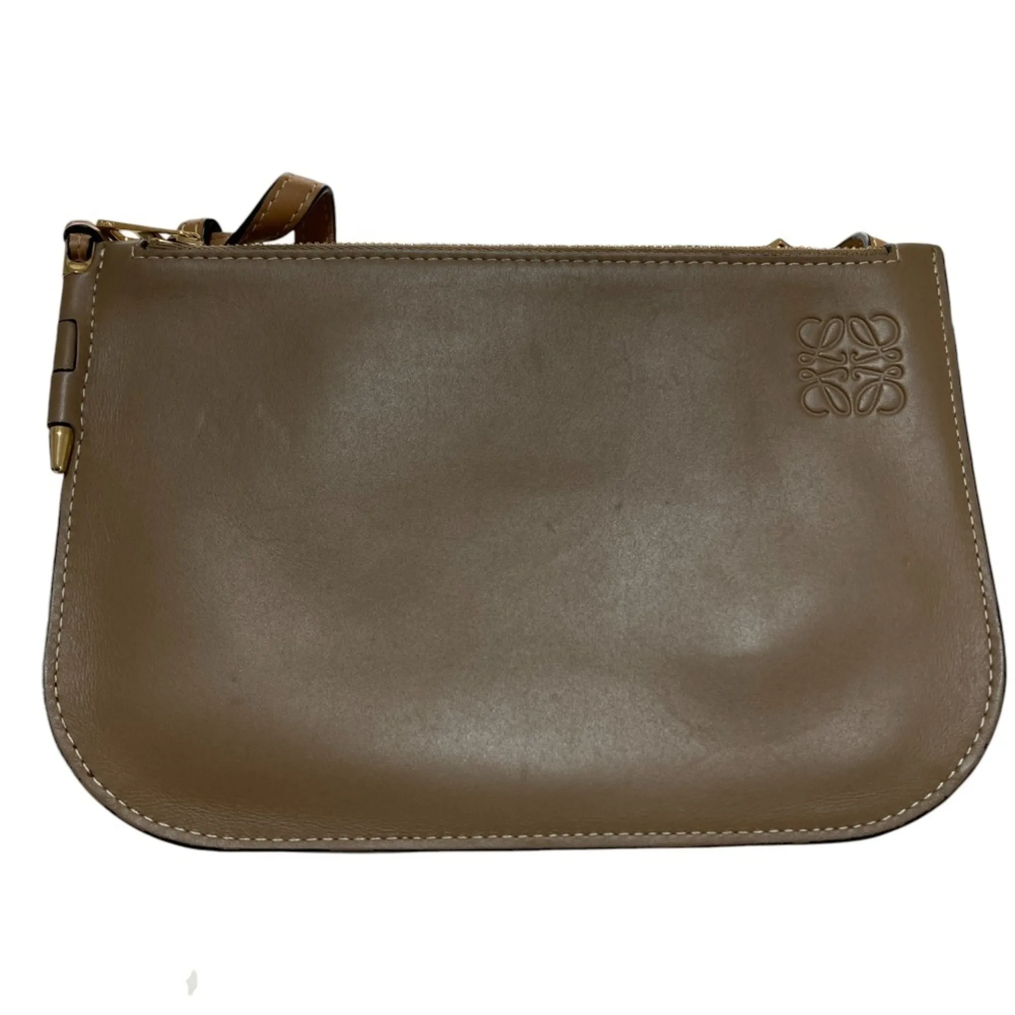 LOEWE Cream Shoulder Bag