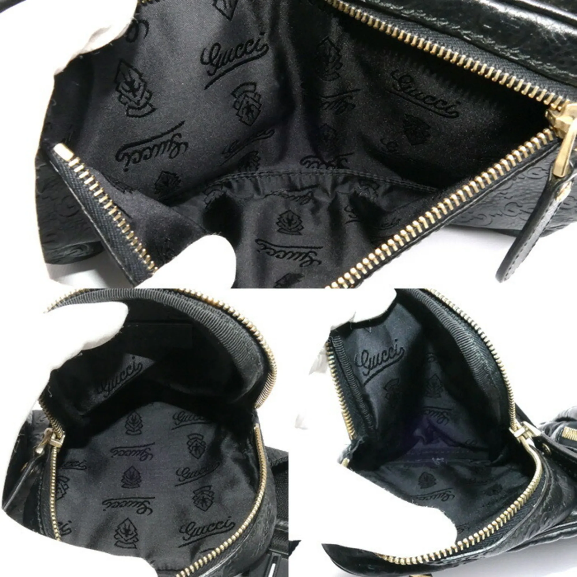GUCCI Black Hobo Bag