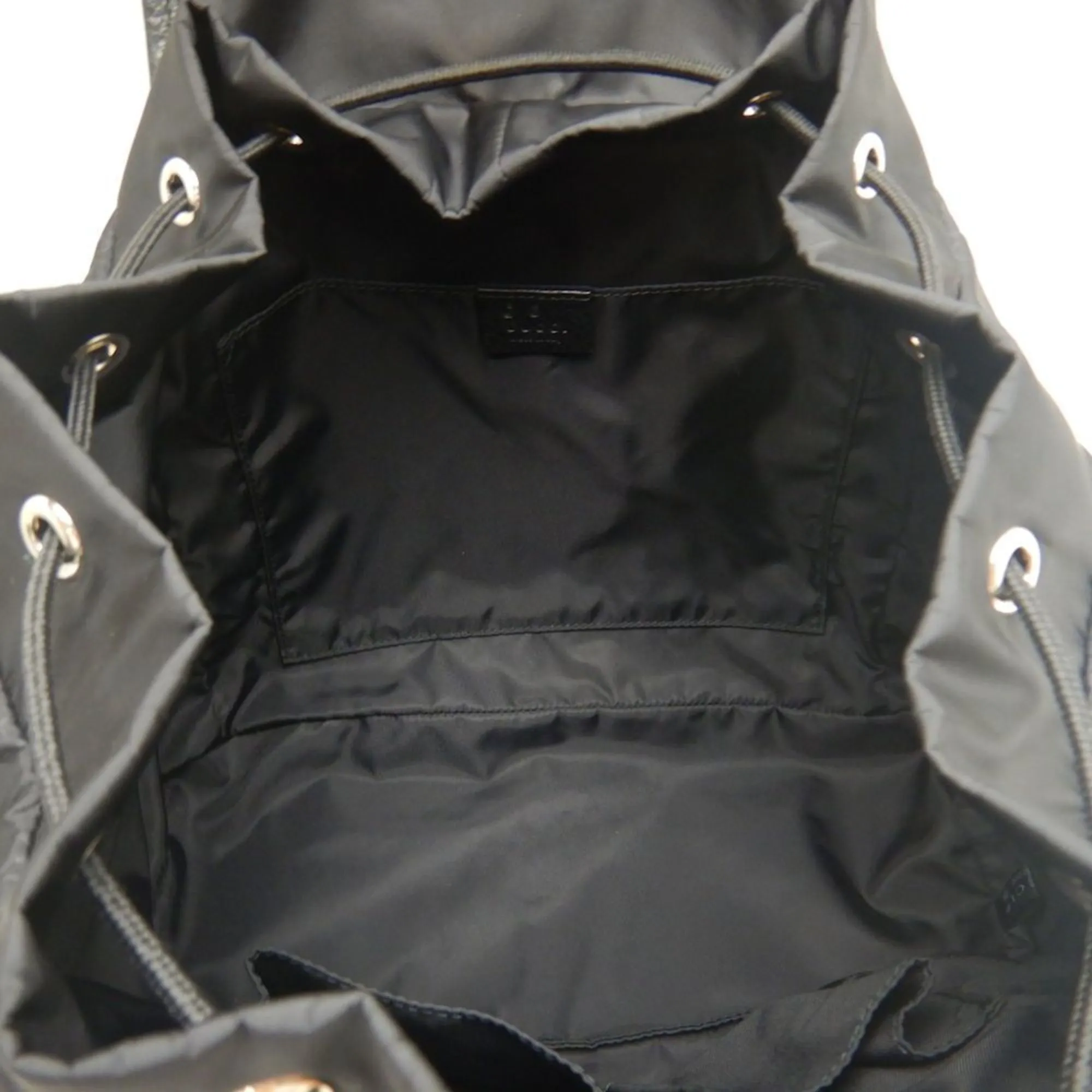 GUCCI Black Leather Backpack