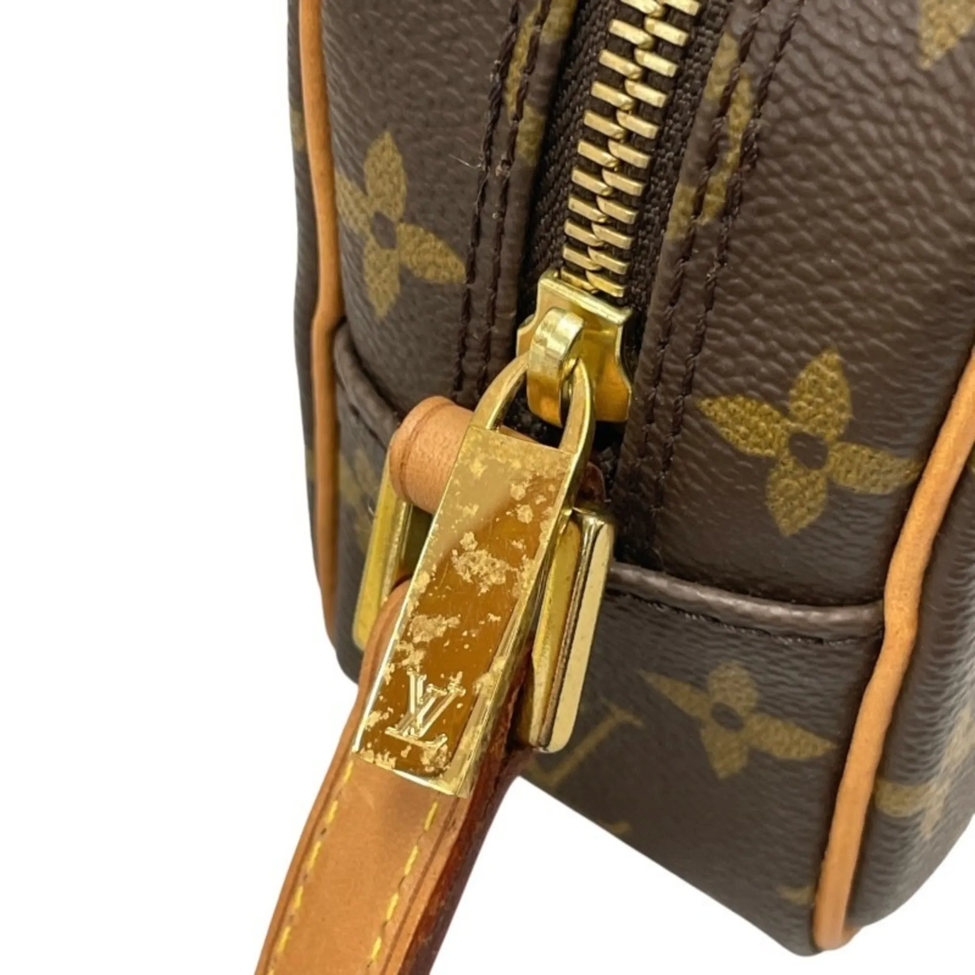 LOUIS VUITTON Brown Monogram Shoulder Bag
