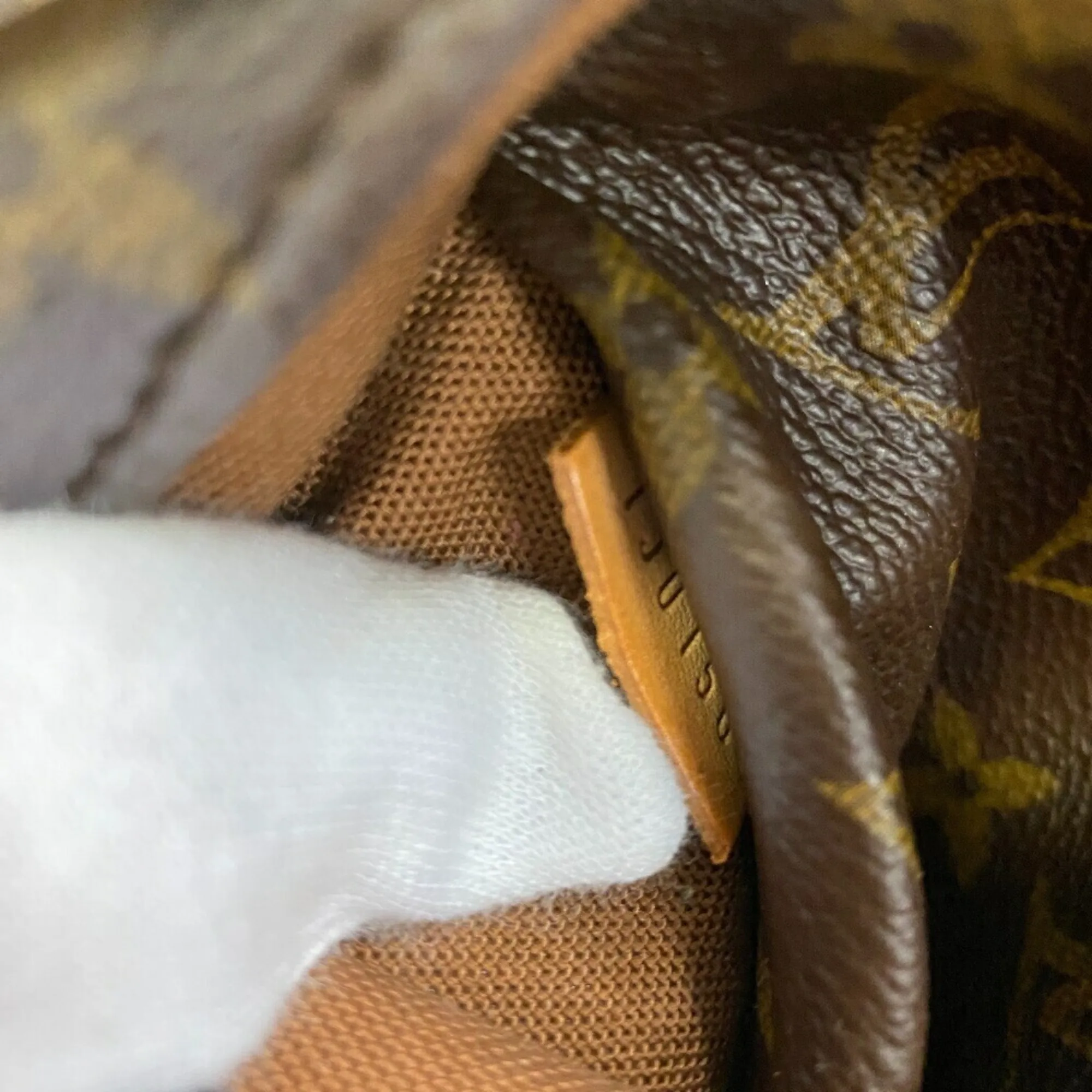 LOUIS VUITTON Brown Monogram Tote Bag