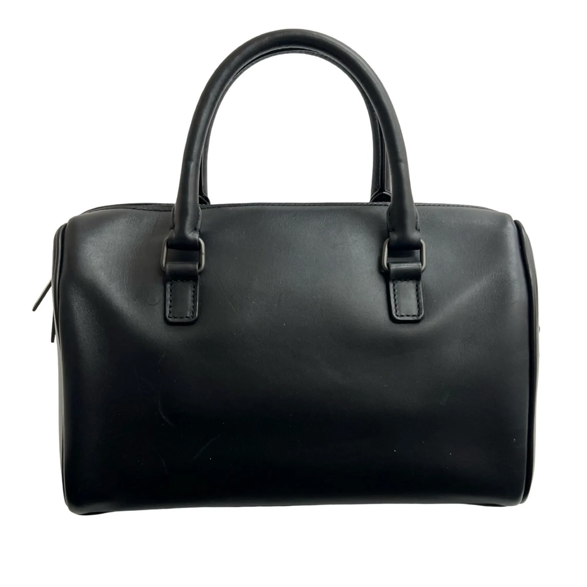 YVES SAINT LAURENT Black Leather Shoulder Bag