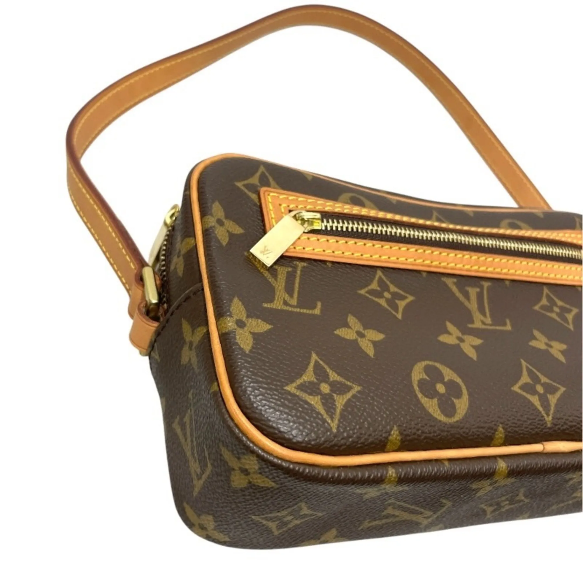 LOUIS VUITTON Brown Monogram Shoulder Bag