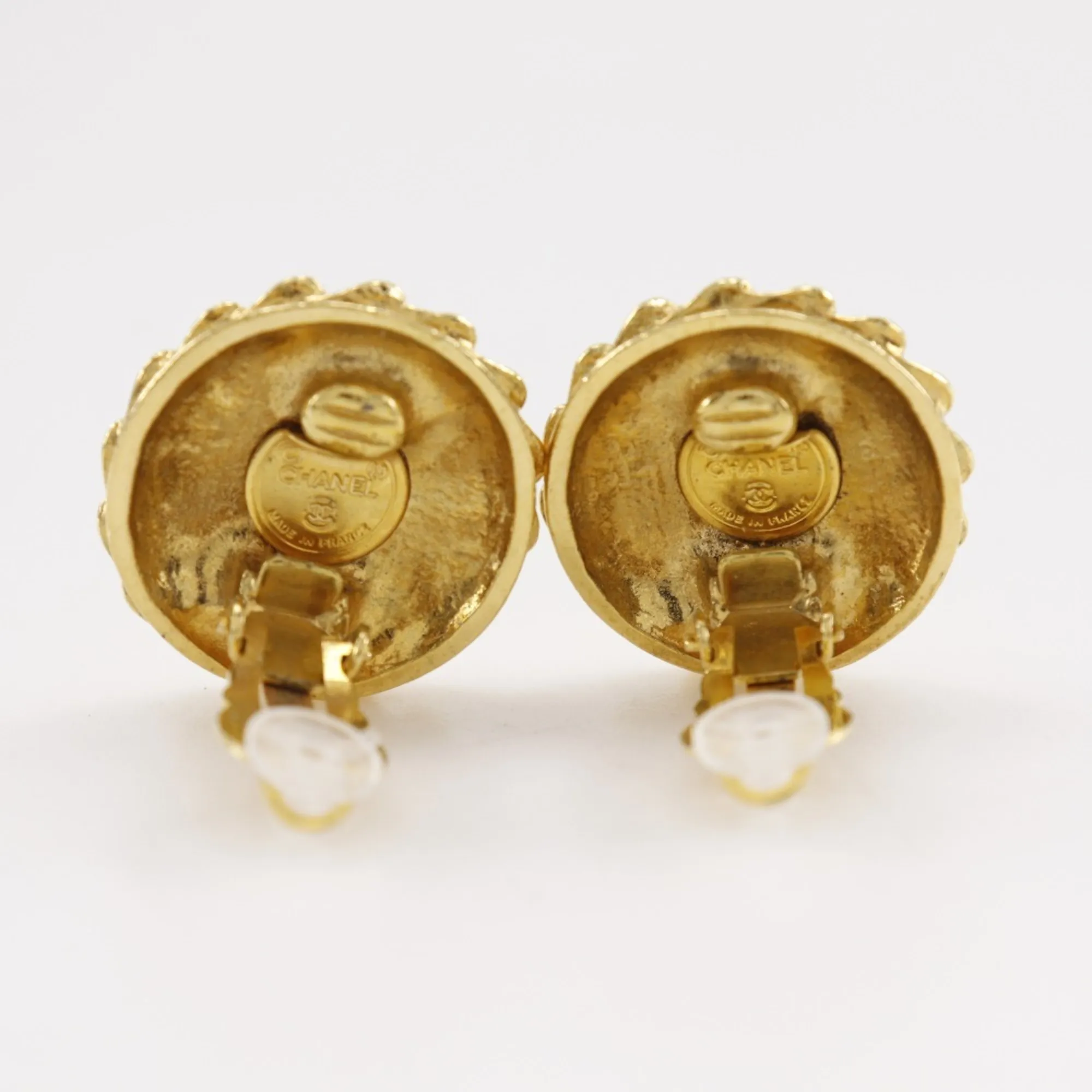 CHANEL Gold Earrings