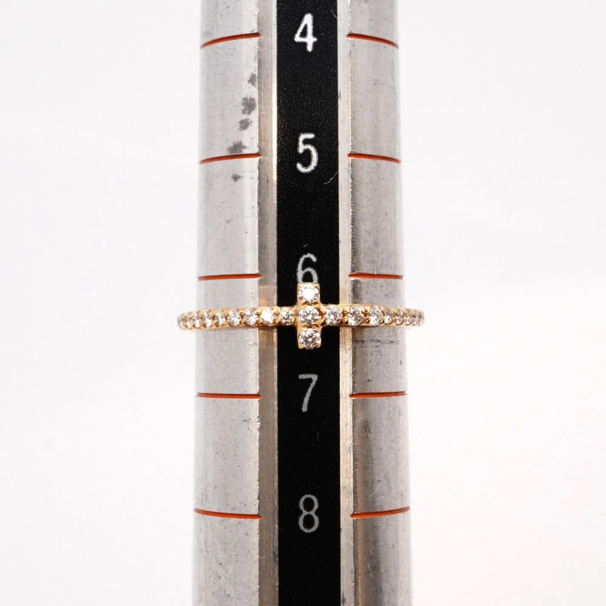 TIFFANY & CO. 18k Gold Diamond Ring