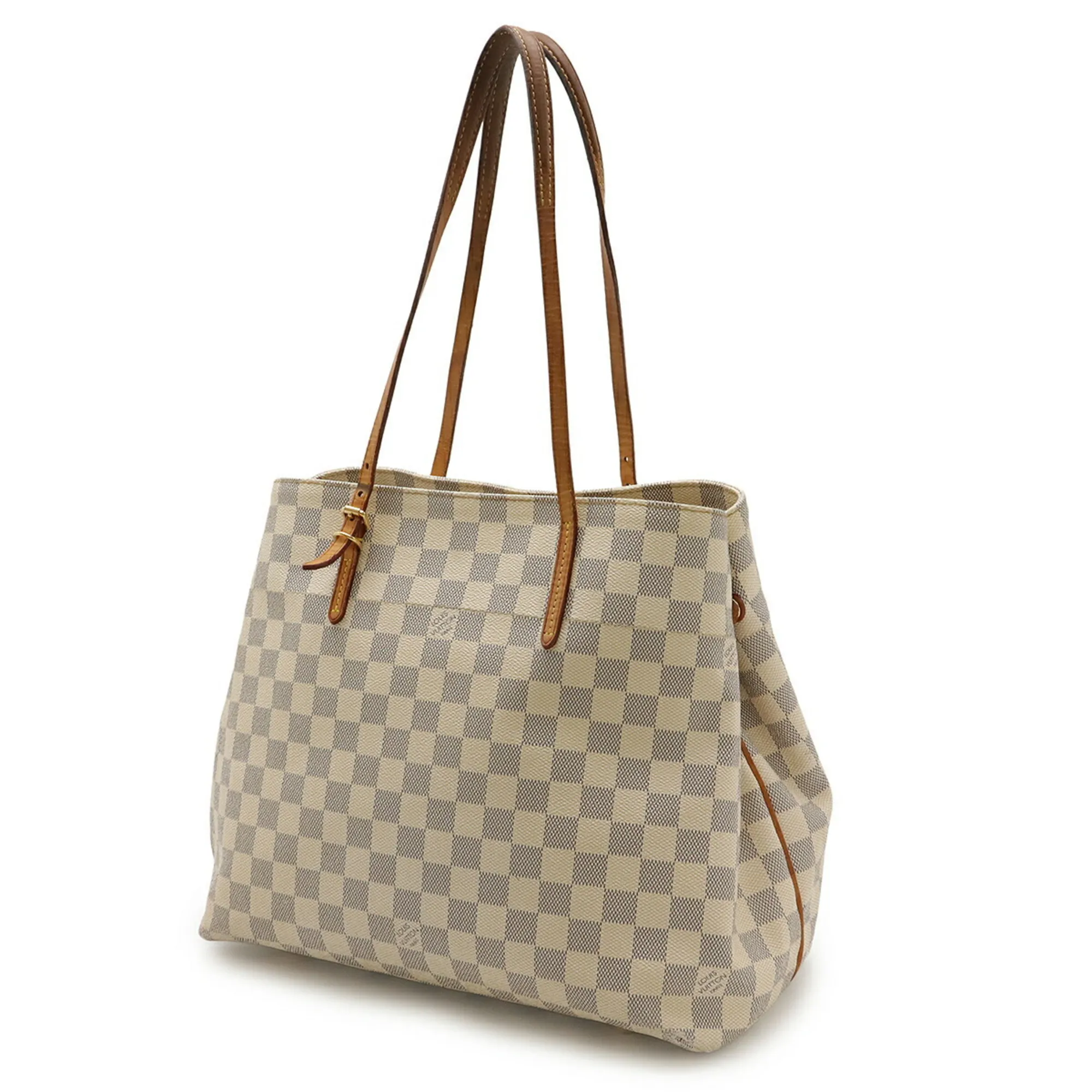 LOUIS VUITTON White Damier Shoulder Bag