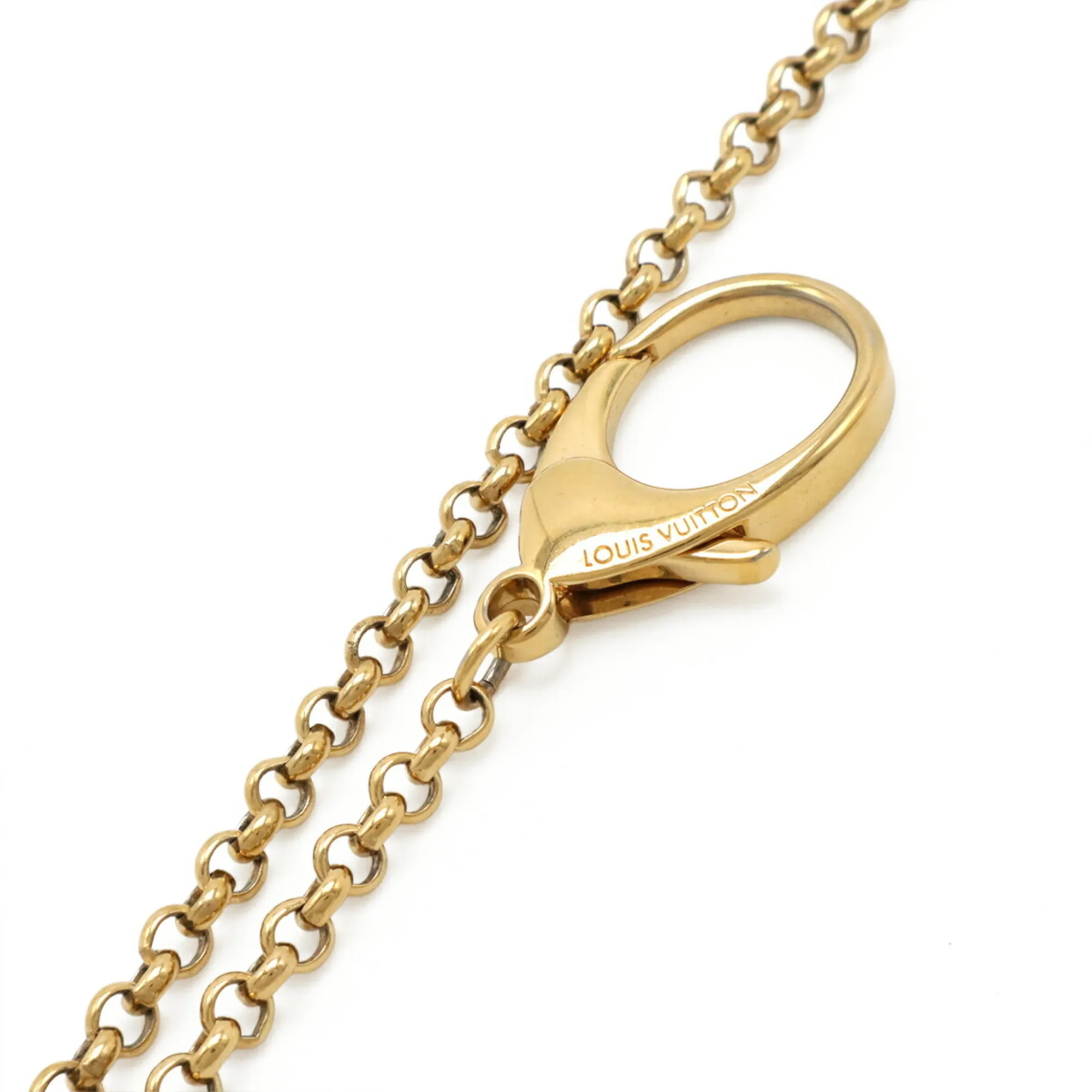 LOUIS VUITTON White Monogram Pouch