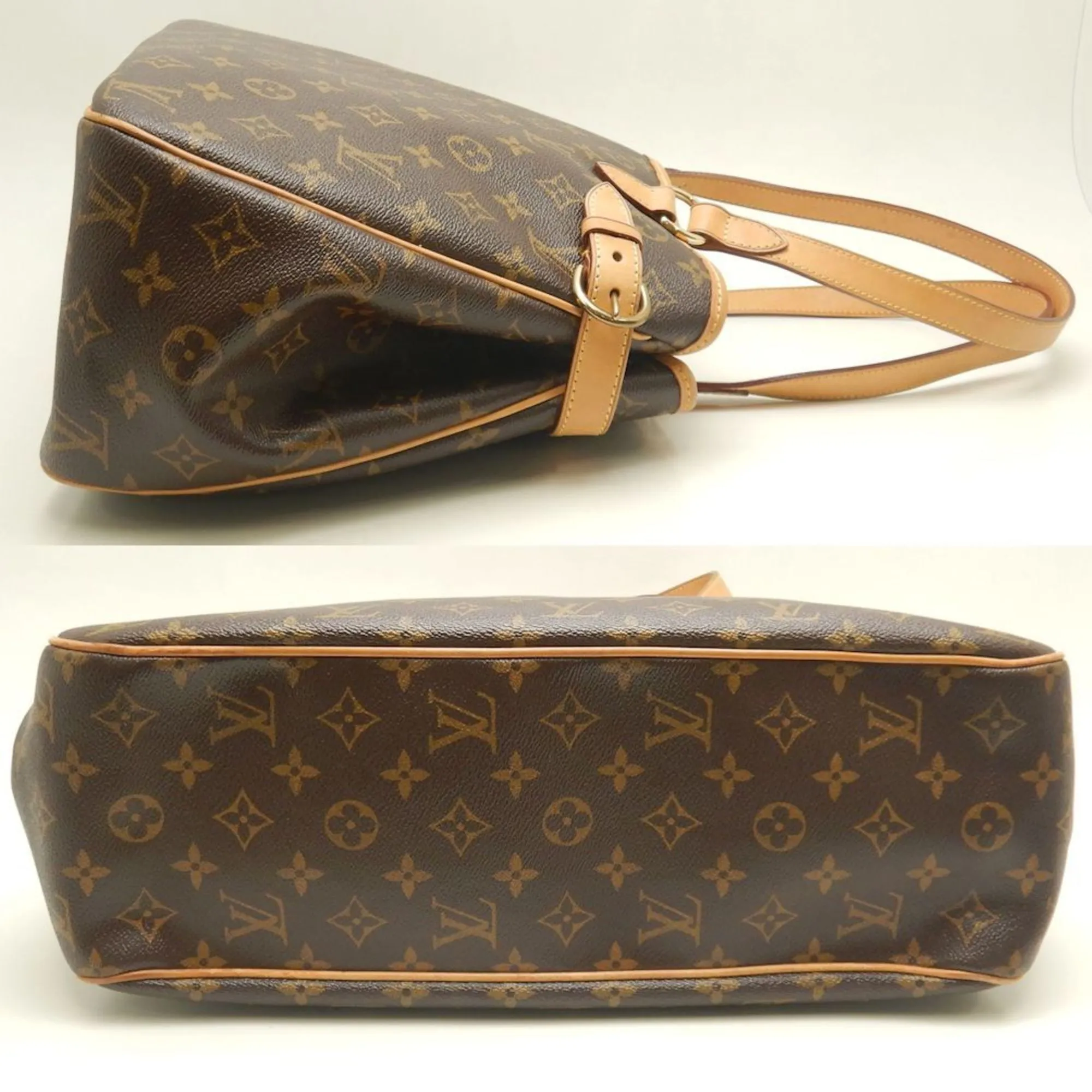 LOUIS VUITTON Brown Monogram Tote Bag