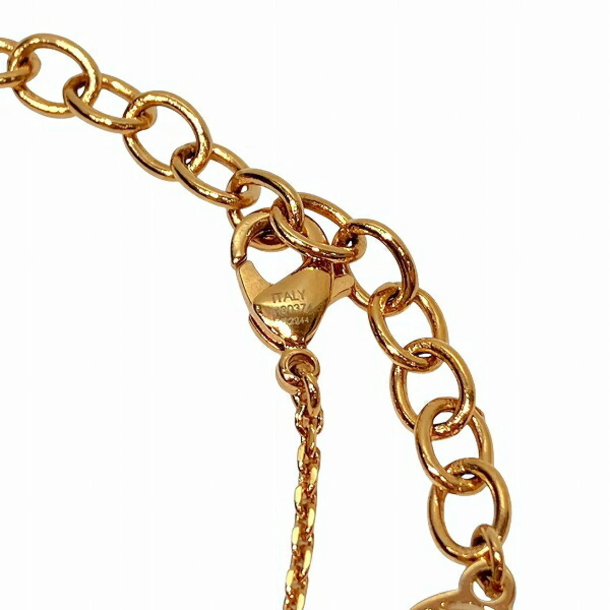 LOUIS VUITTON Gold Charm Bracelet