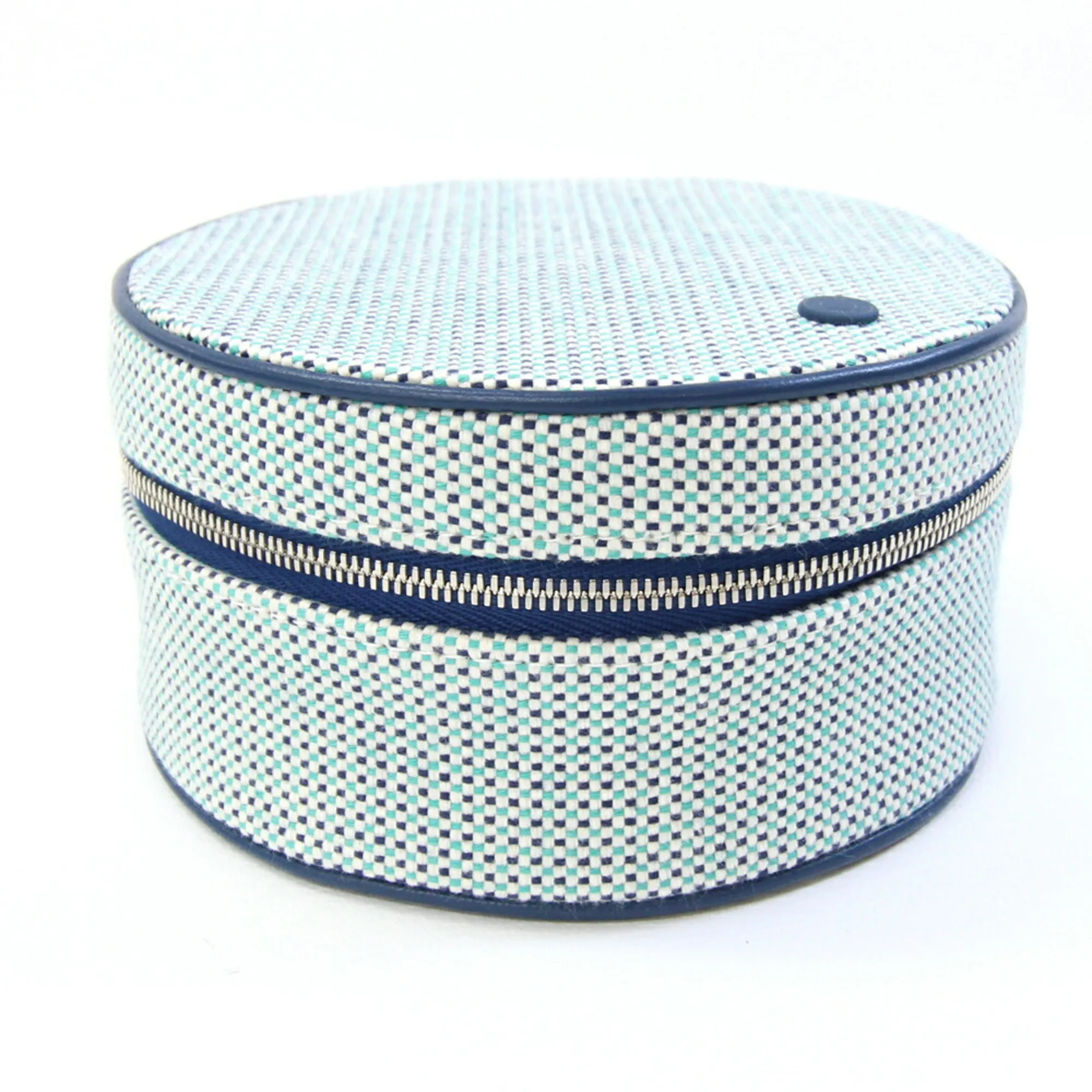 HERMES Brown Leather Pouch