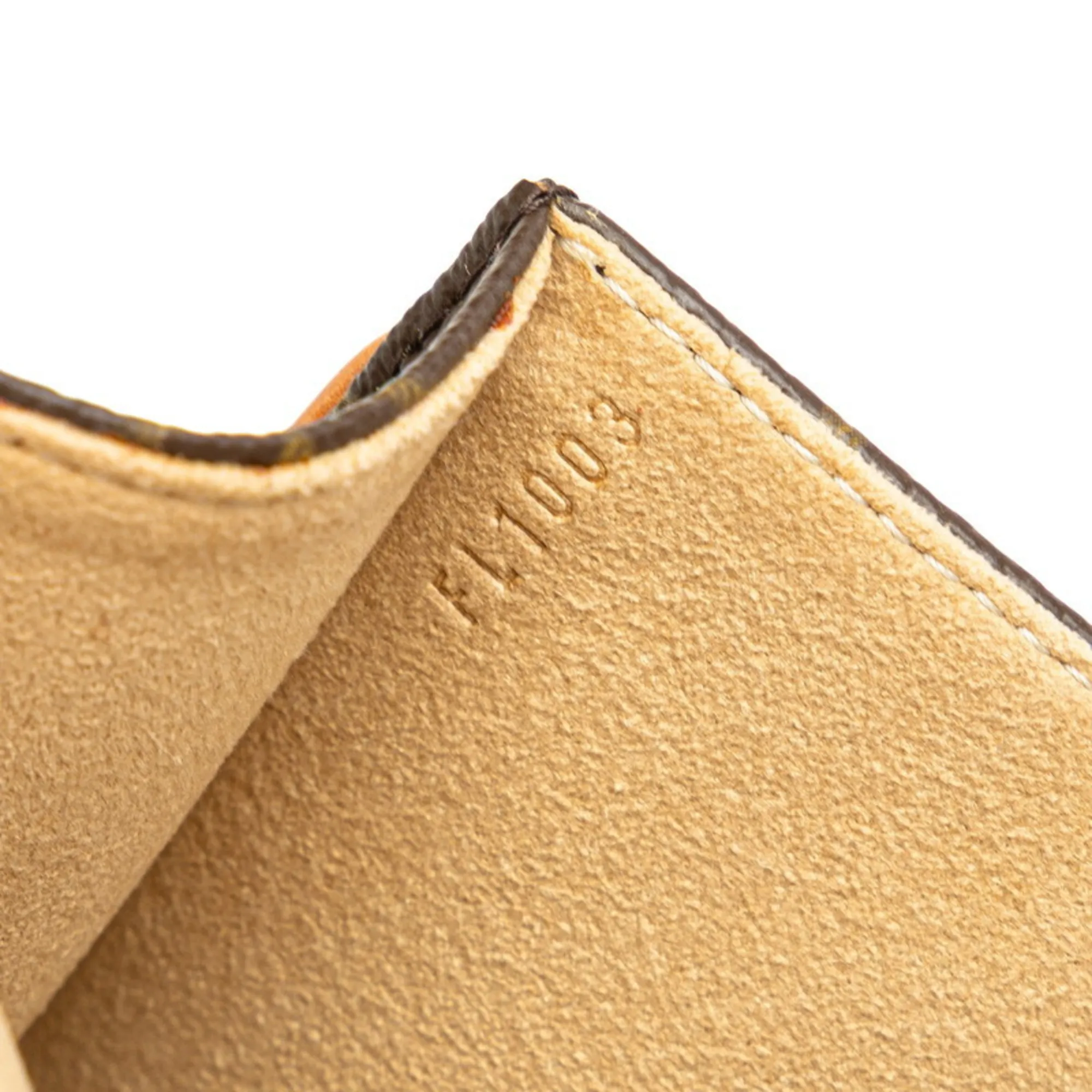 LOUIS VUITTON Brown Monogram Leather Fanny Pack