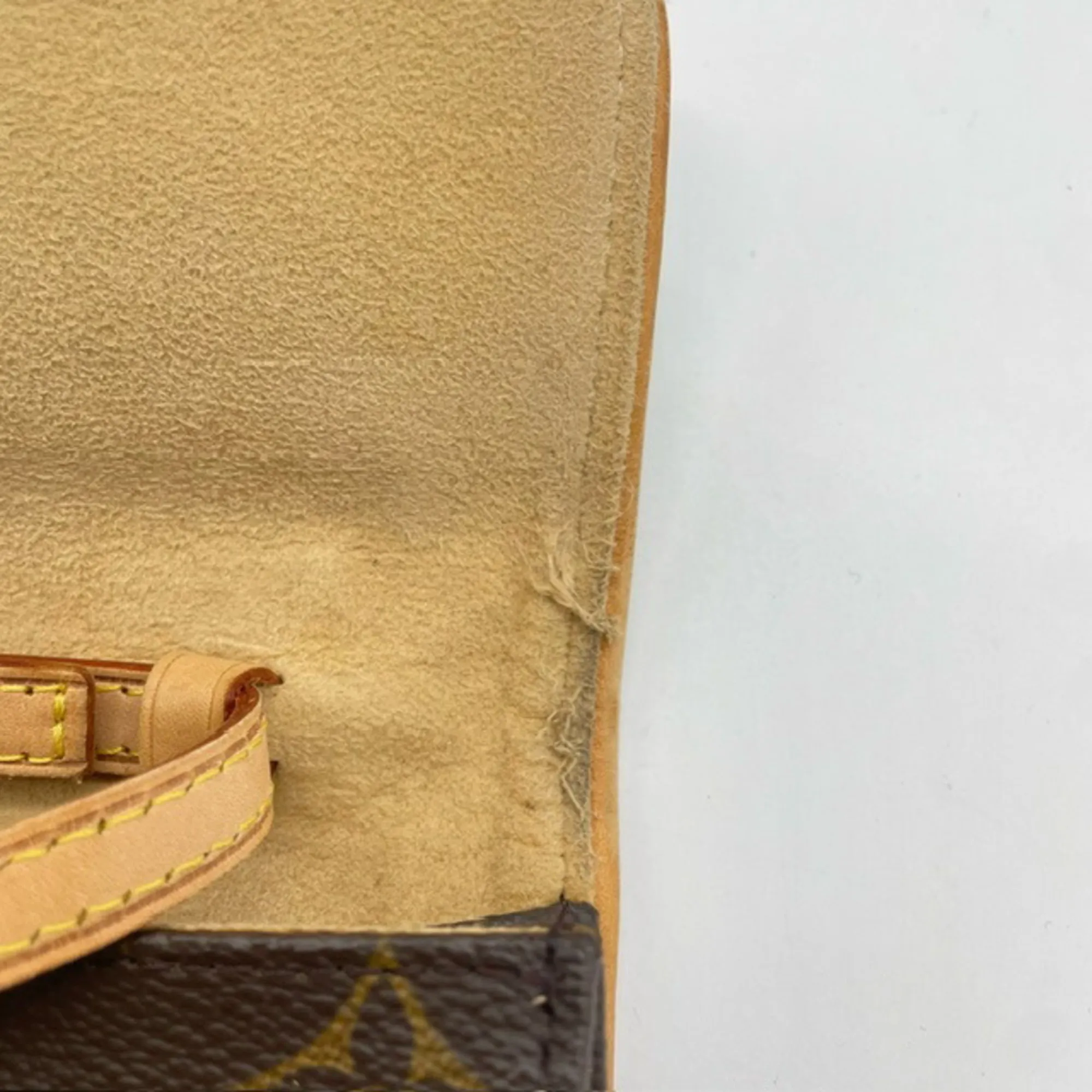 LOUIS VUITTON Brown Monogram Shoulder Bag