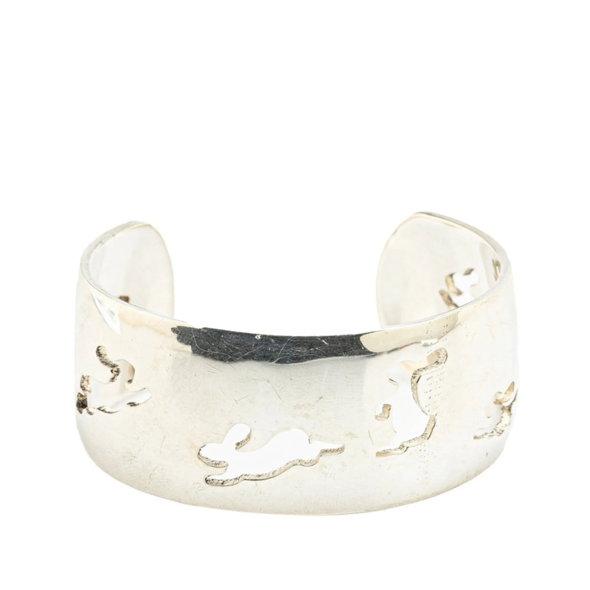 HERMES Silver Bracelet