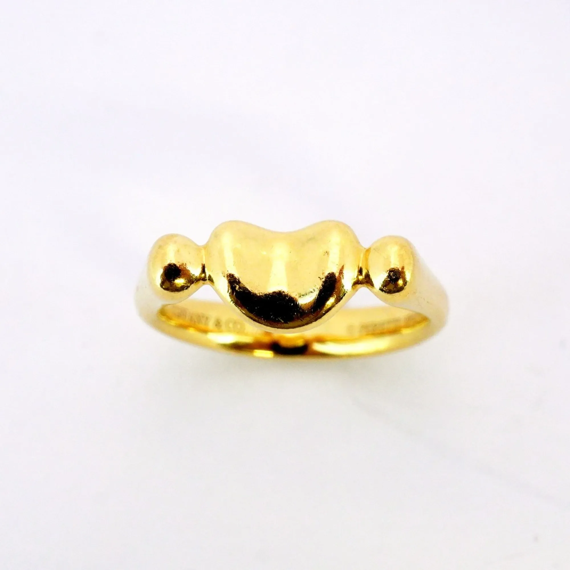 TIFFANY & CO. 18k Gold Bean Ring