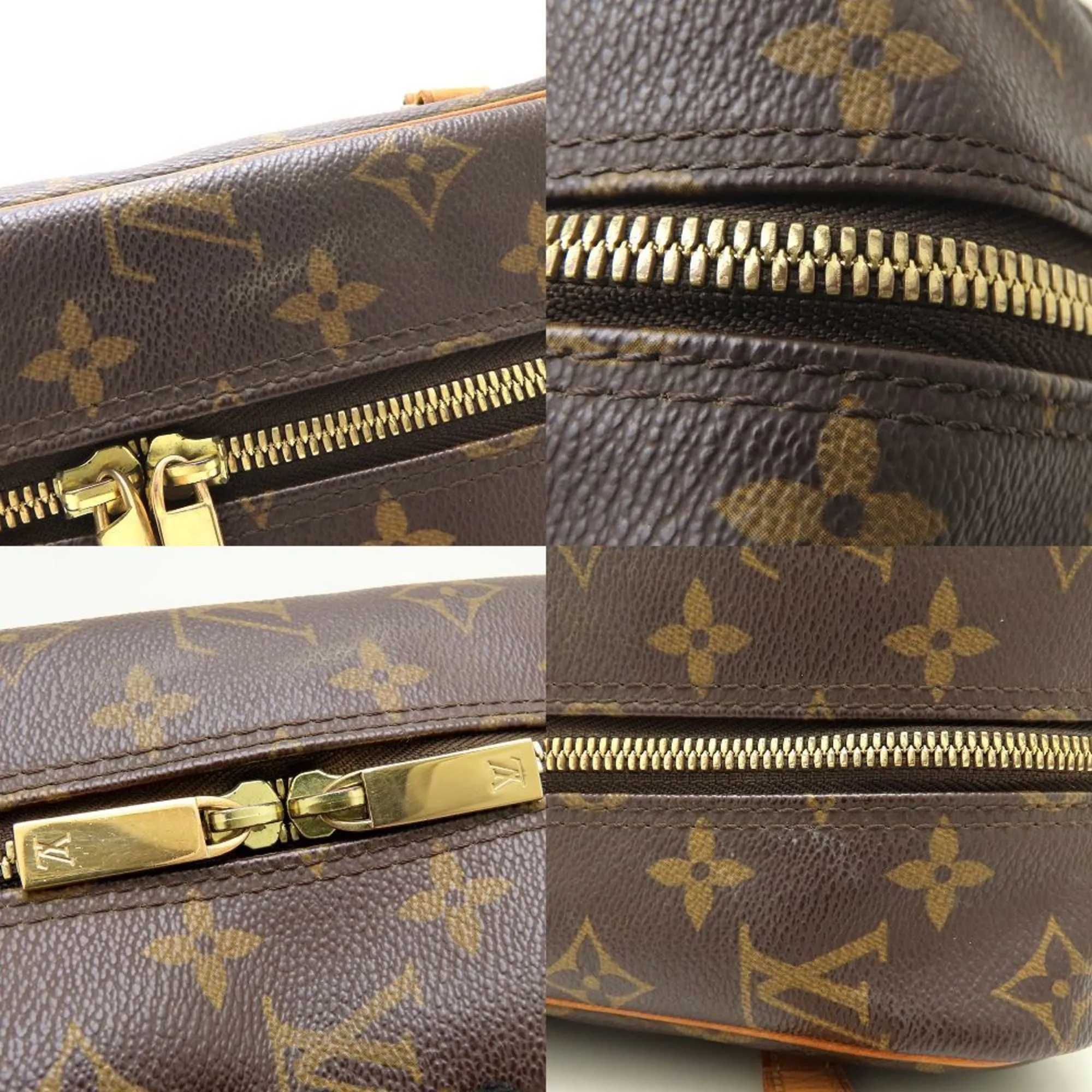 LOUIS VUITTON Brown Monogram Shoulder Bag