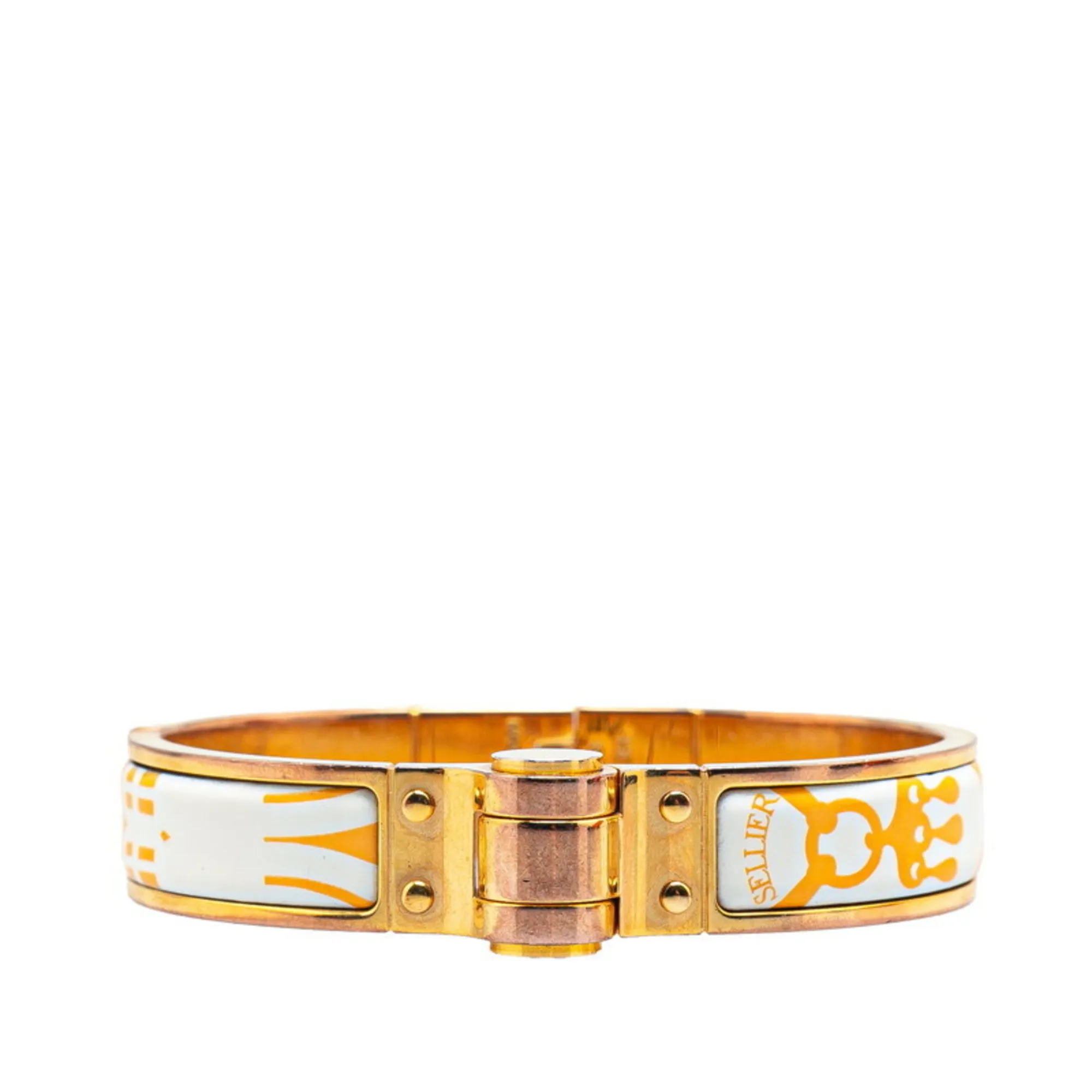 HERMES Orange Bracelet