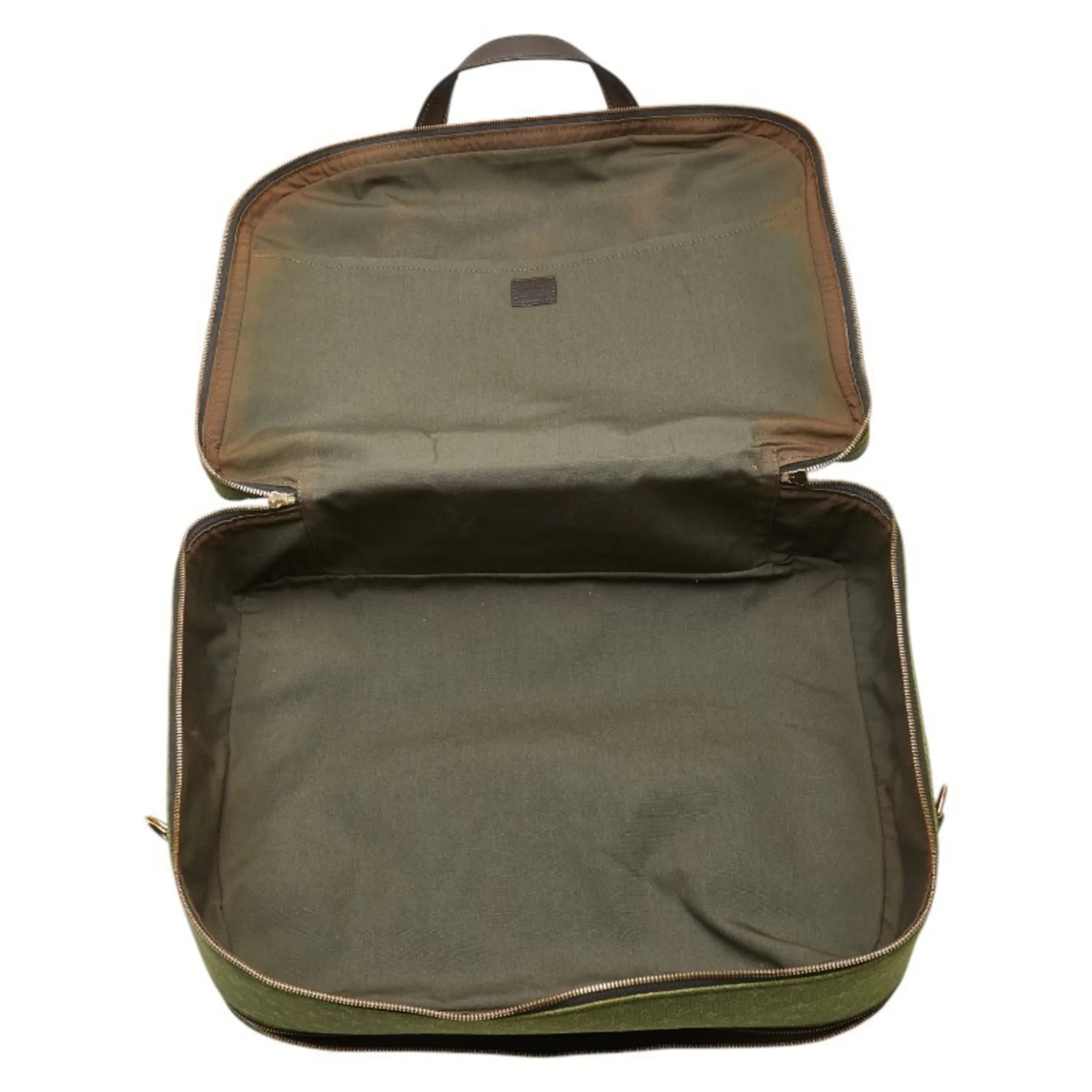 LOUIS VUITTON Brown Monogram Leather Shoulder Bag