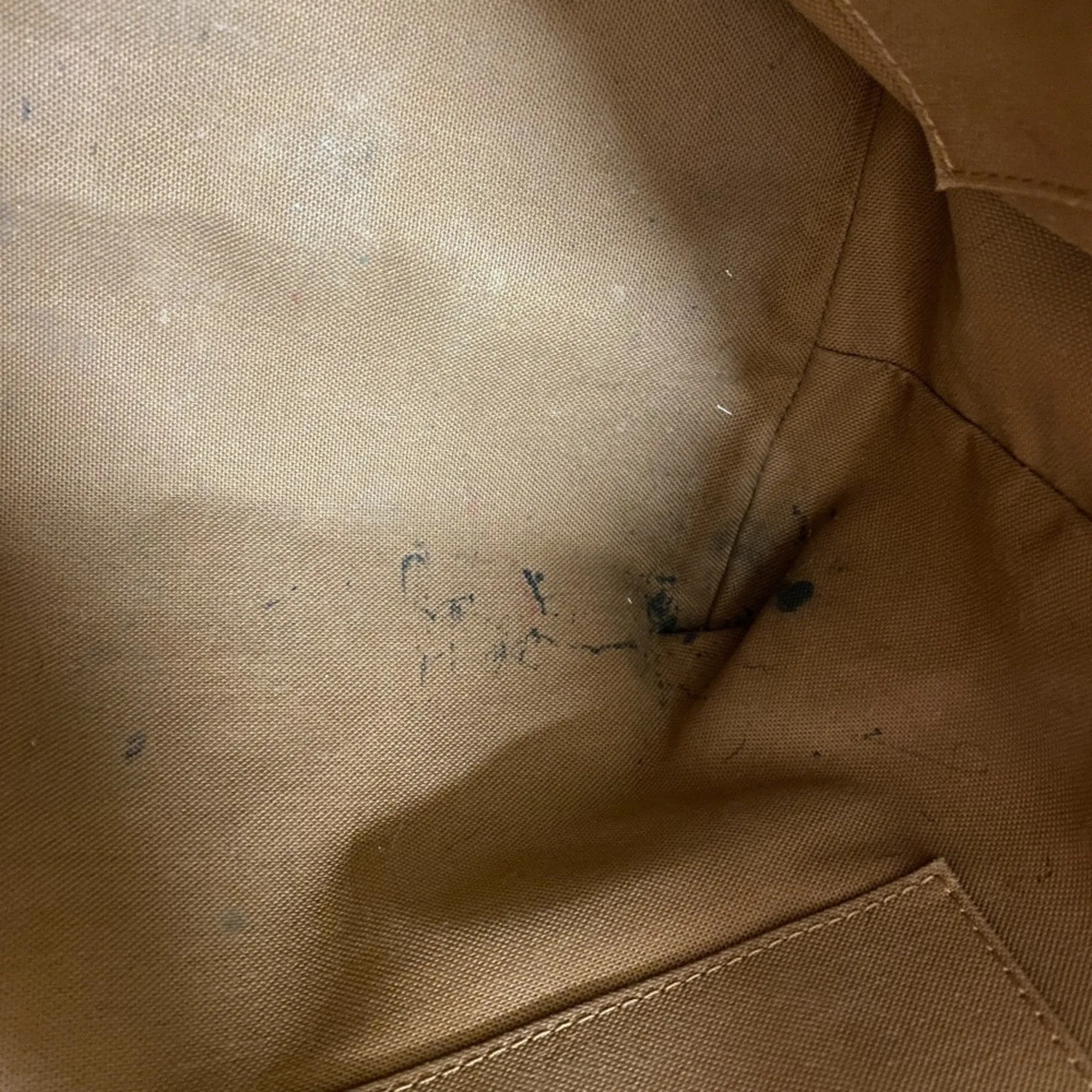 LOUIS VUITTON Brown Monogram Tote Bag