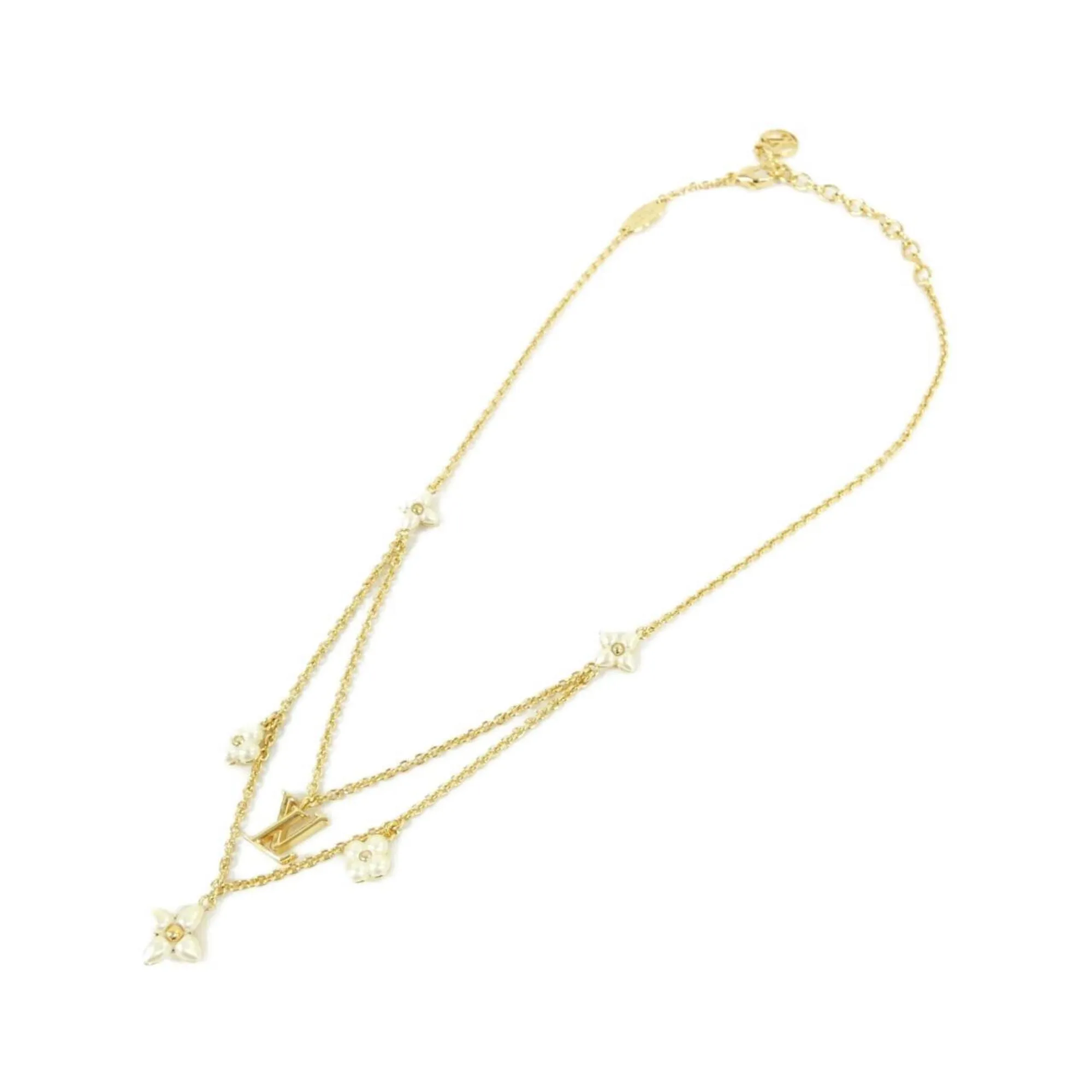 LOUIS VUITTON White Necklace