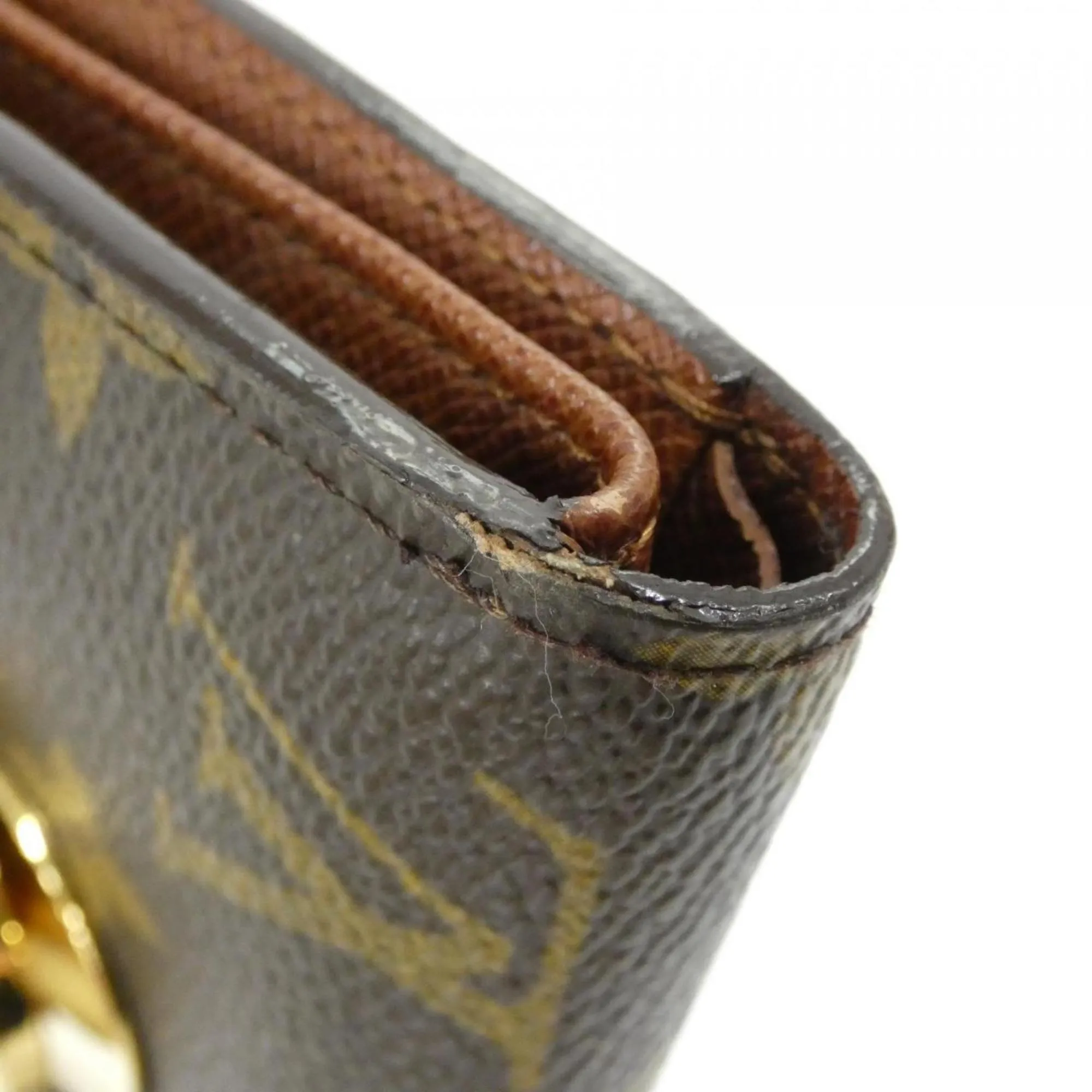 LOUIS VUITTON Brown Monogram Wallet