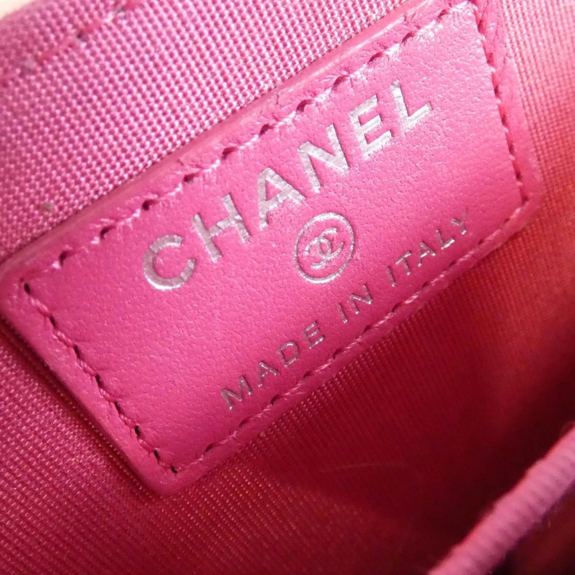 CHANEL Pink Wallet