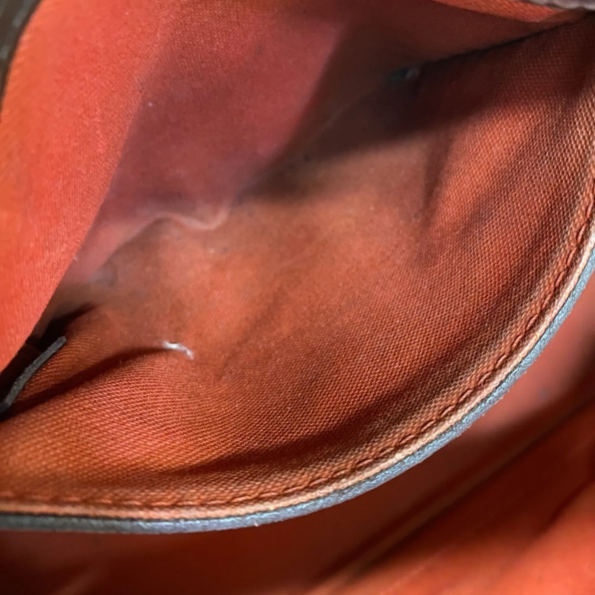 LOUIS VUITTON Brown Damier Alma Bag