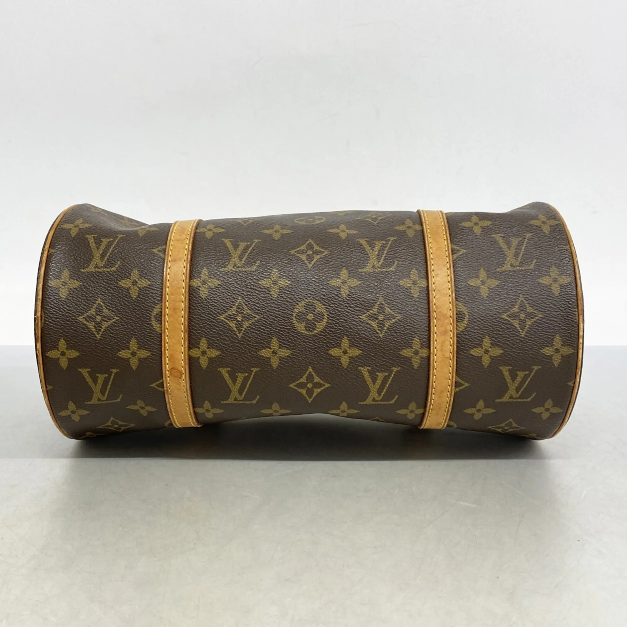 LOUIS VUITTON Brown Monogram Pouch