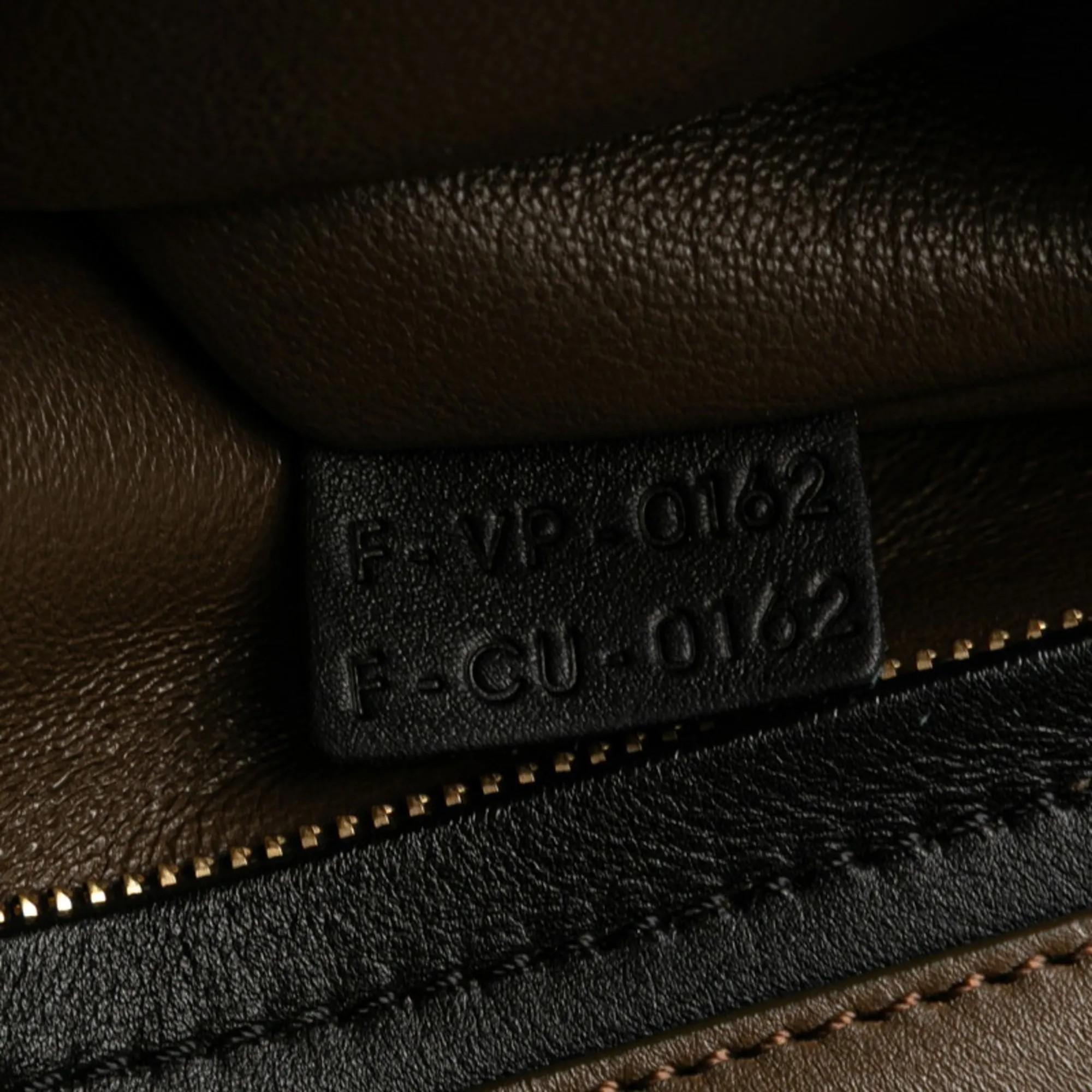 CELINE Black Leather Shoulder Bag