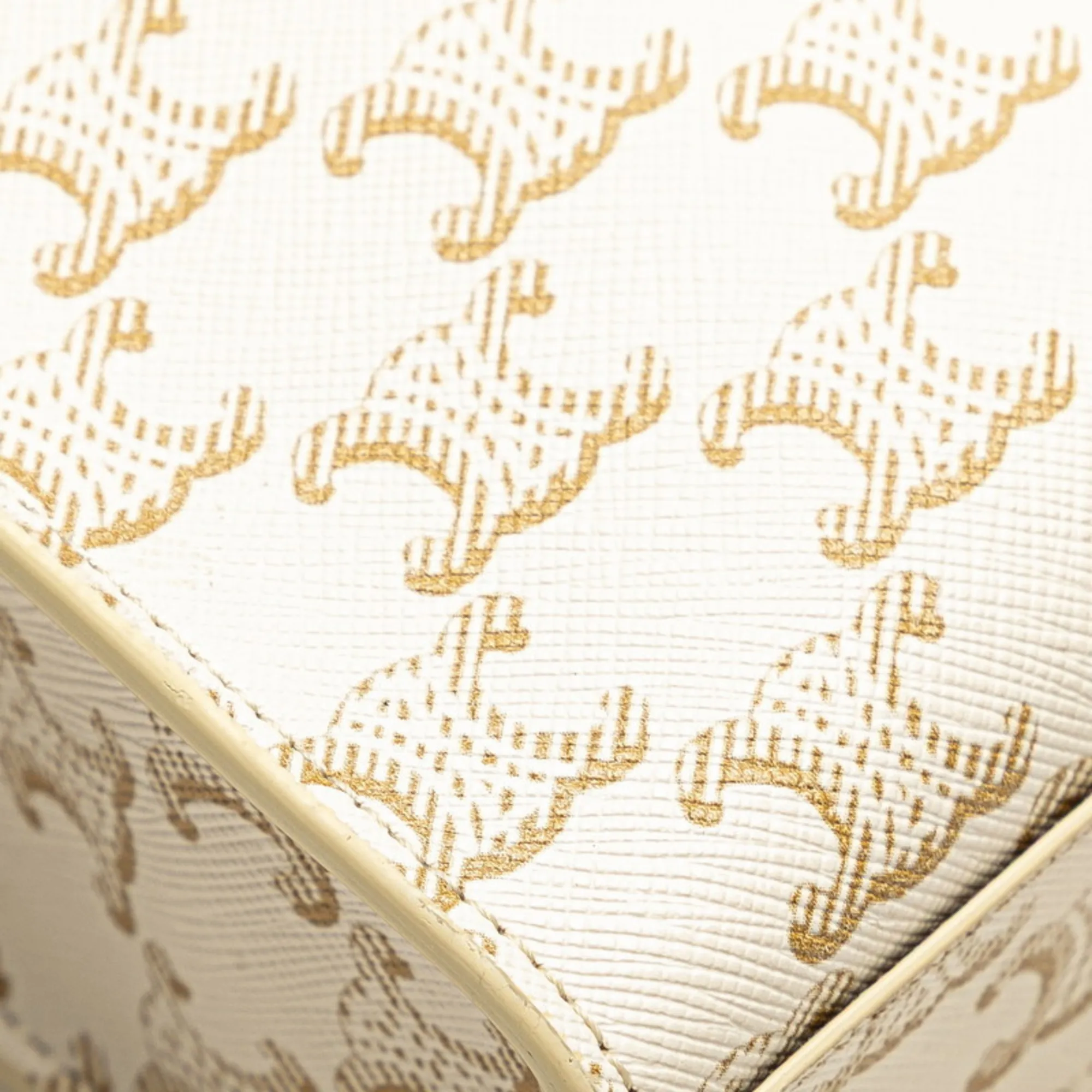 CELINE Brown Leather Shoulder Bag