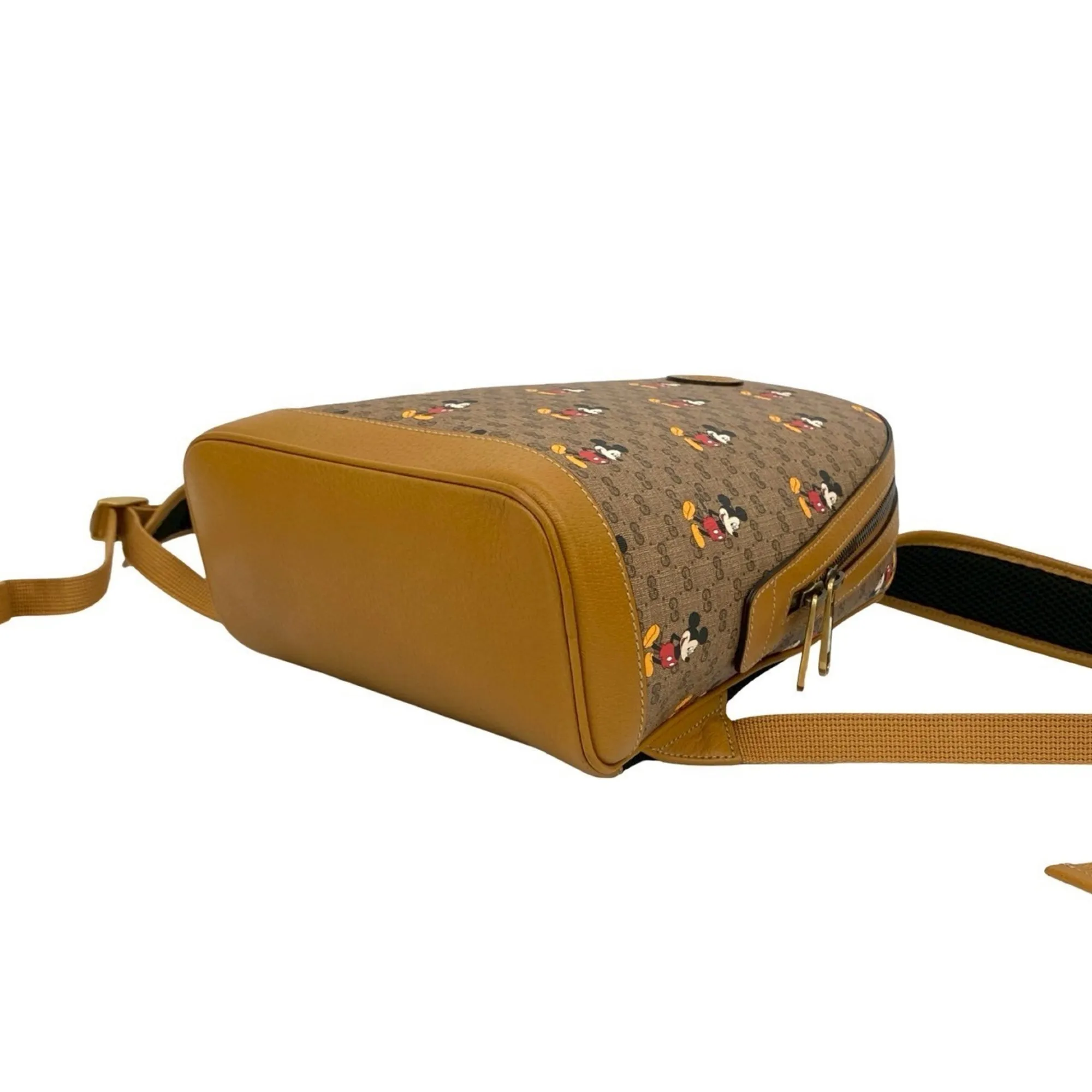 GUCCI Brown Leather Backpack