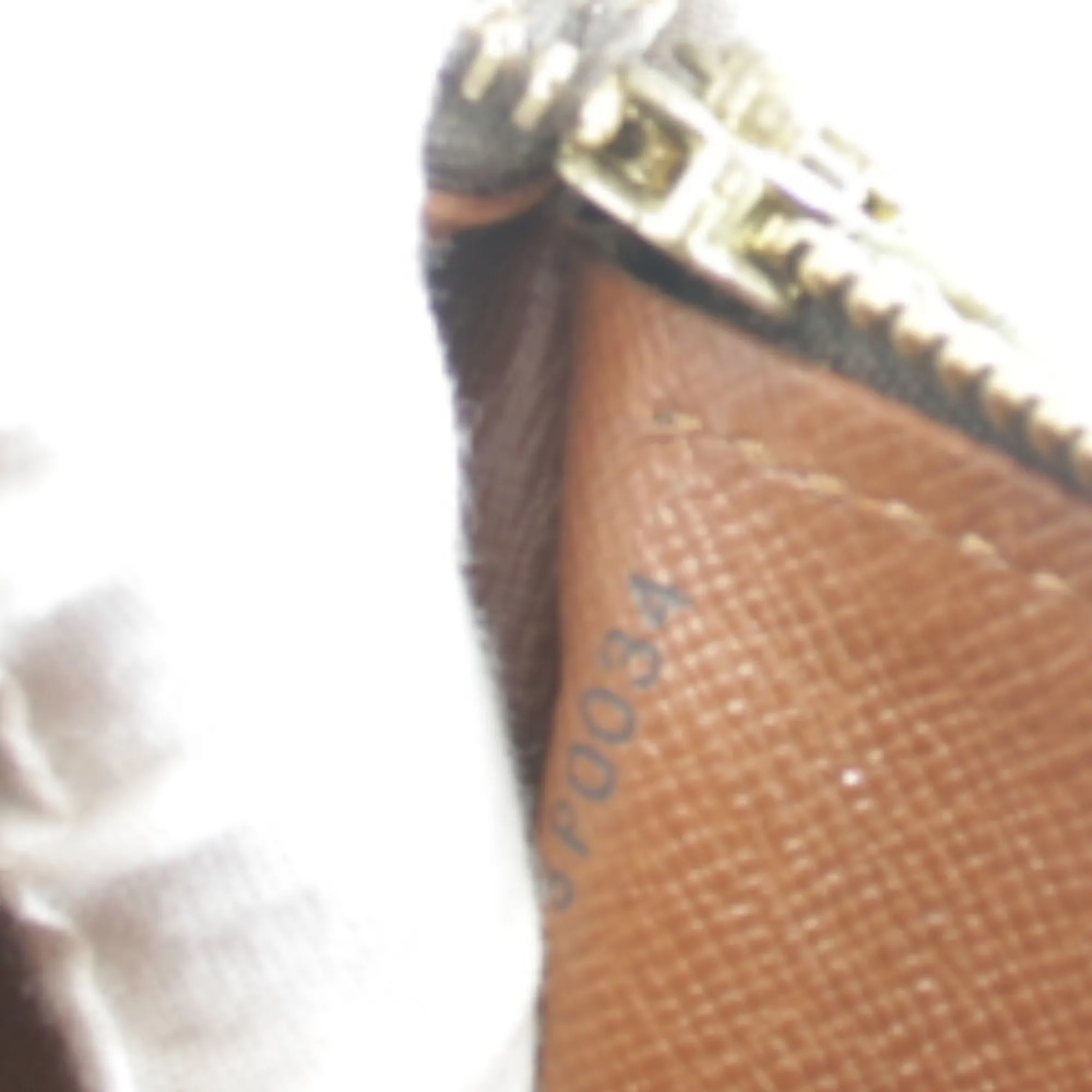 LOUIS VUITTON Brown Monogram Leather Bag