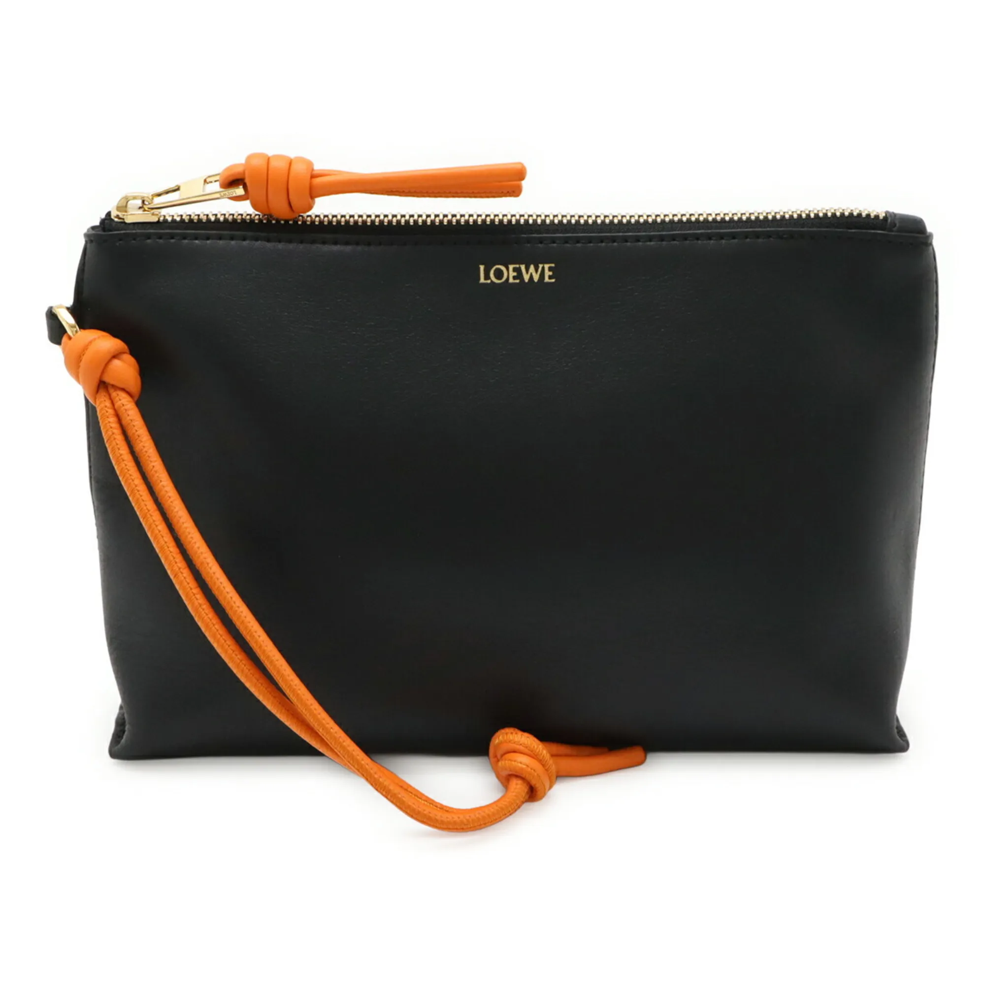 LOEWE Black Leather Pouch